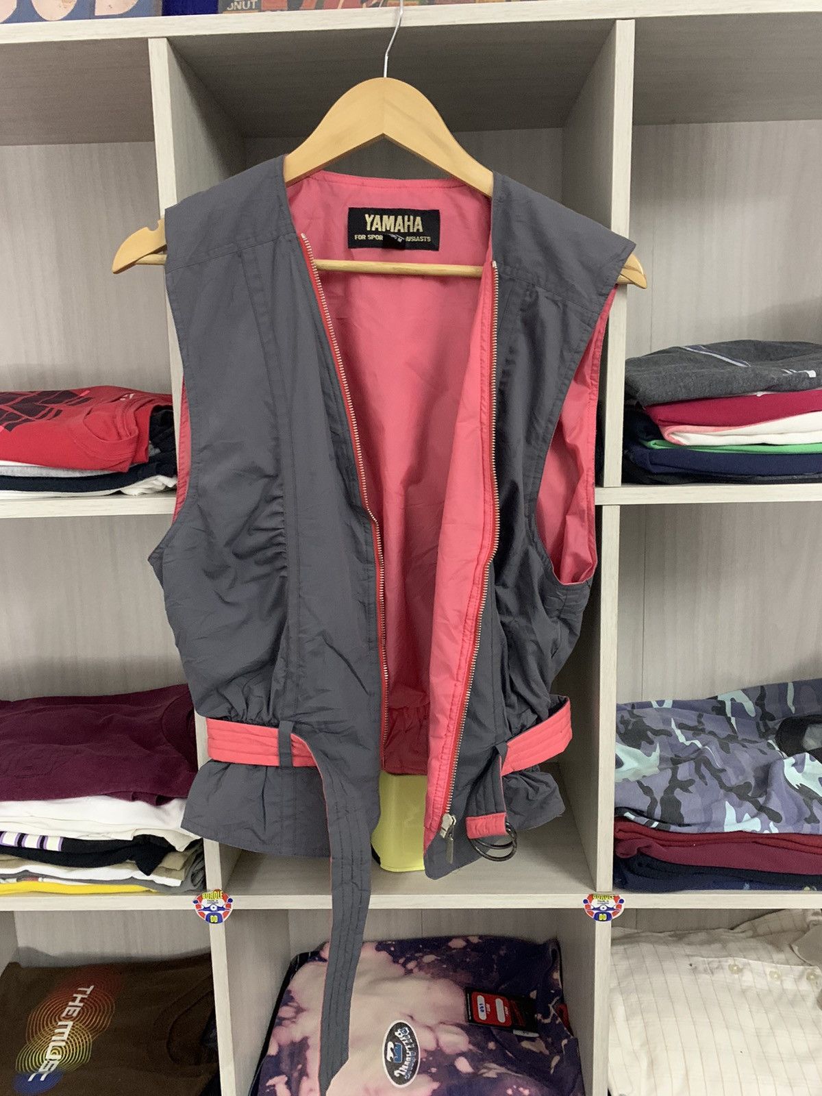Yamaha Yamaha vest for sport enthusiasts fabric entrant K Size US M / EU 48-50 / 2 - 4 Thumbnail
