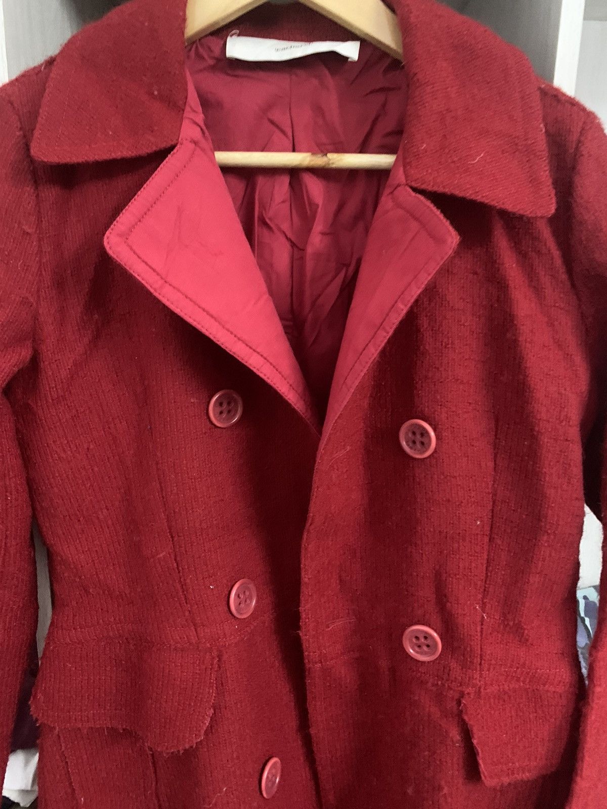 Japanese Brand Cacharel wool coat Size US S / EU 44-46 / 1 - 2 Thumbnail