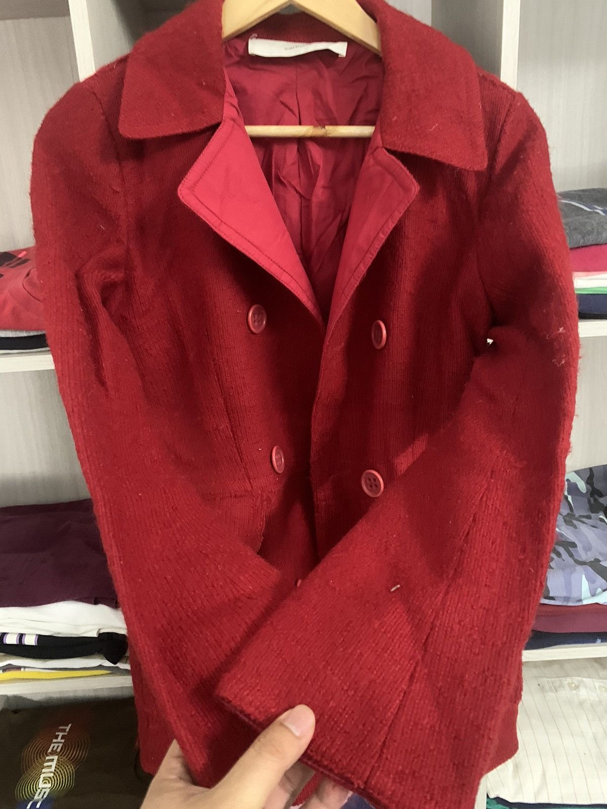 Japanese Brand Cacharel wool coat Size US S / EU 44-46 / 1 - 3 Thumbnail