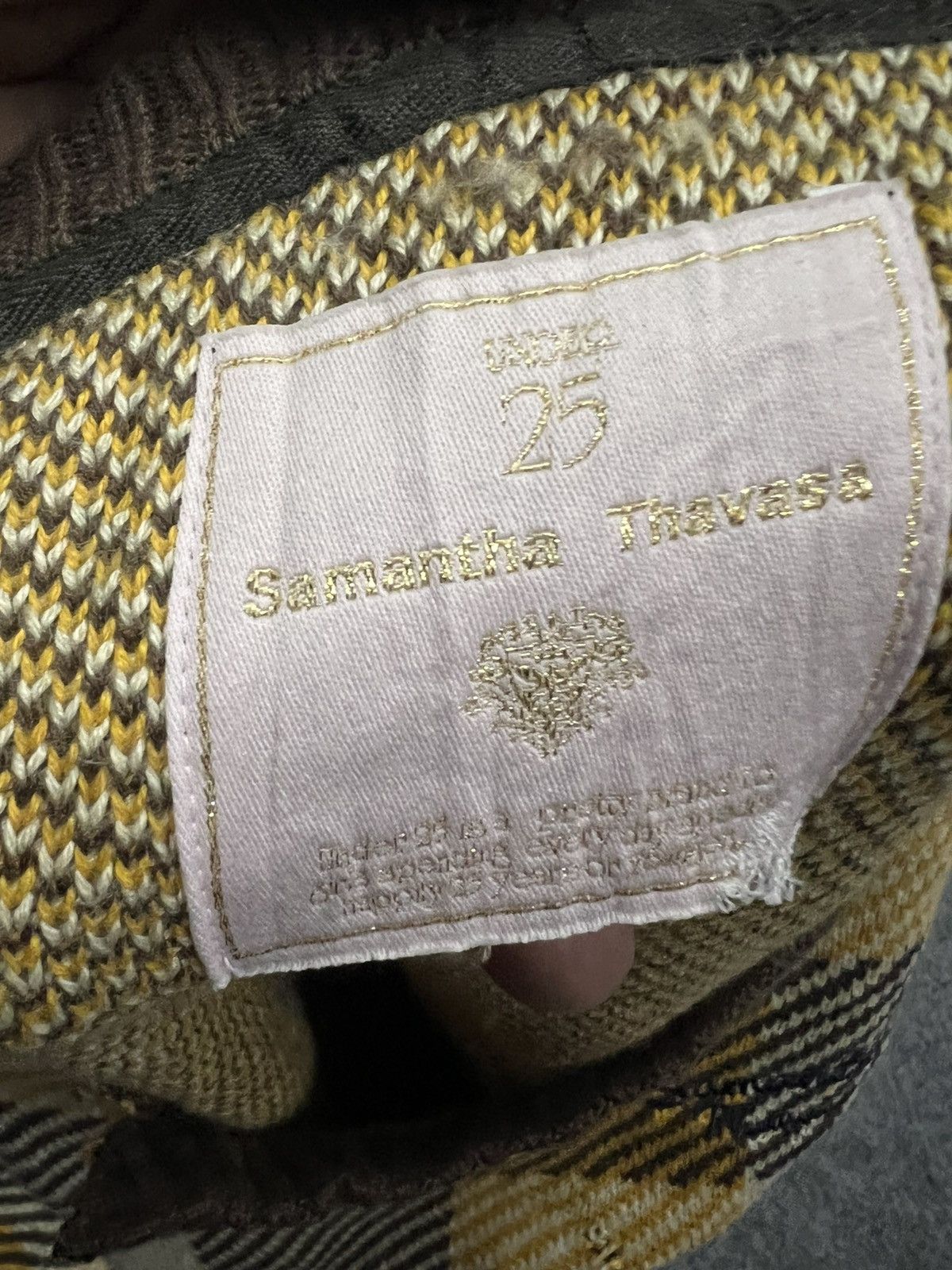 Other Thrashed Checkred Cardigan Kurt Kobain Size US M / EU 48-50 / 2 - 6 Thumbnail