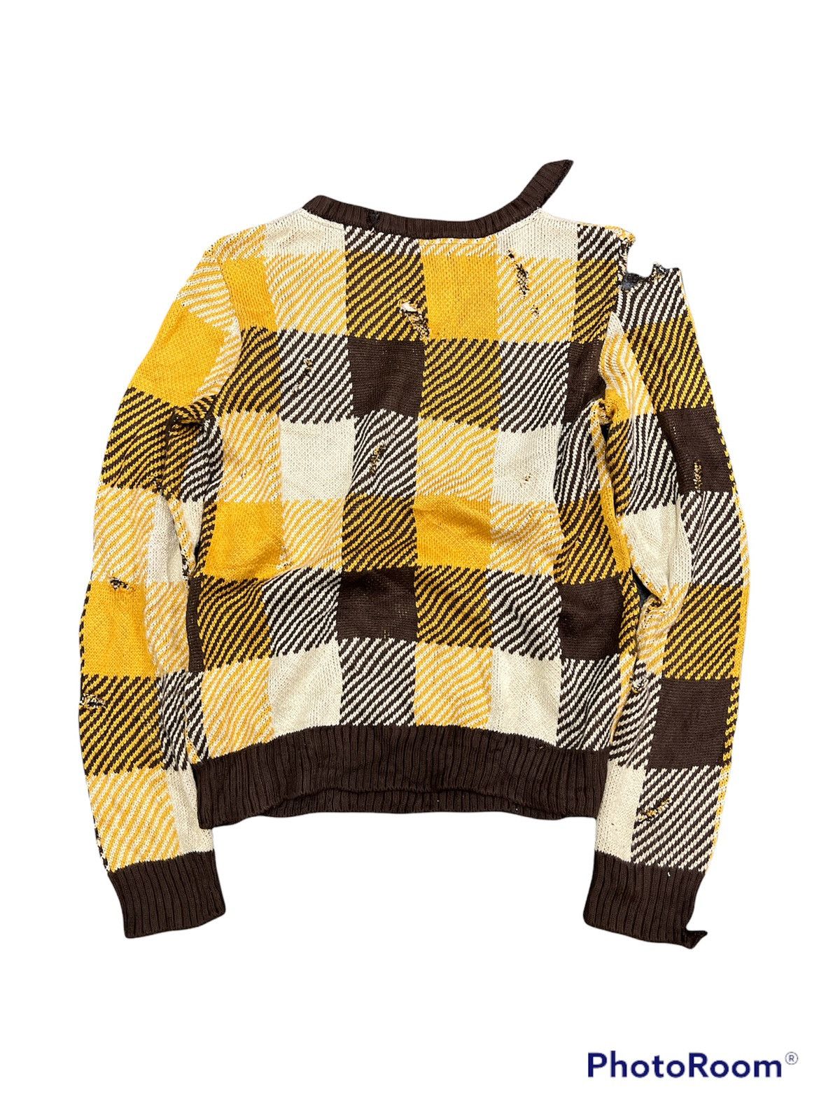 Other Thrashed Checkred Cardigan Kurt Kobain Size US M / EU 48-50 / 2 - 5 Thumbnail