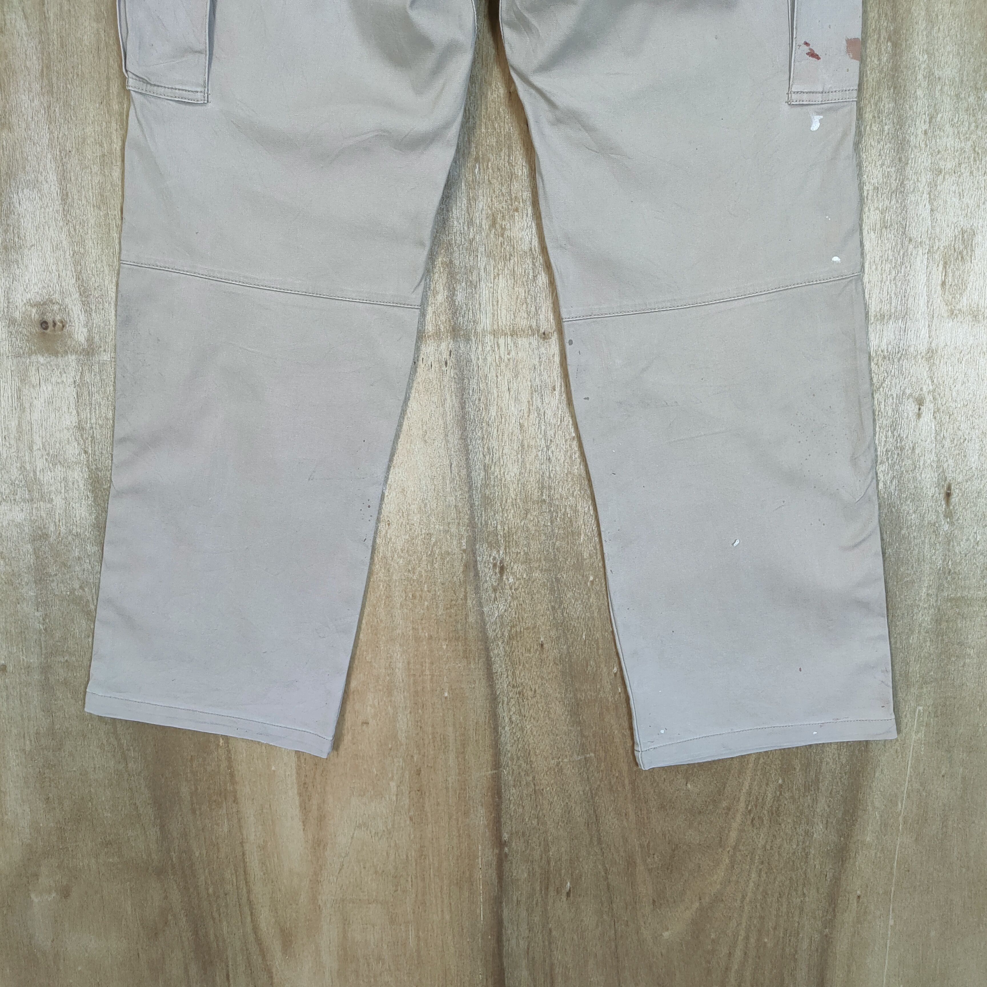 Japanese Brand JAPANES BRAND FADED STAIN PAINT CARGO PANTS/WORKWEAR Size US 32 / EU 48 - 8 Thumbnail
