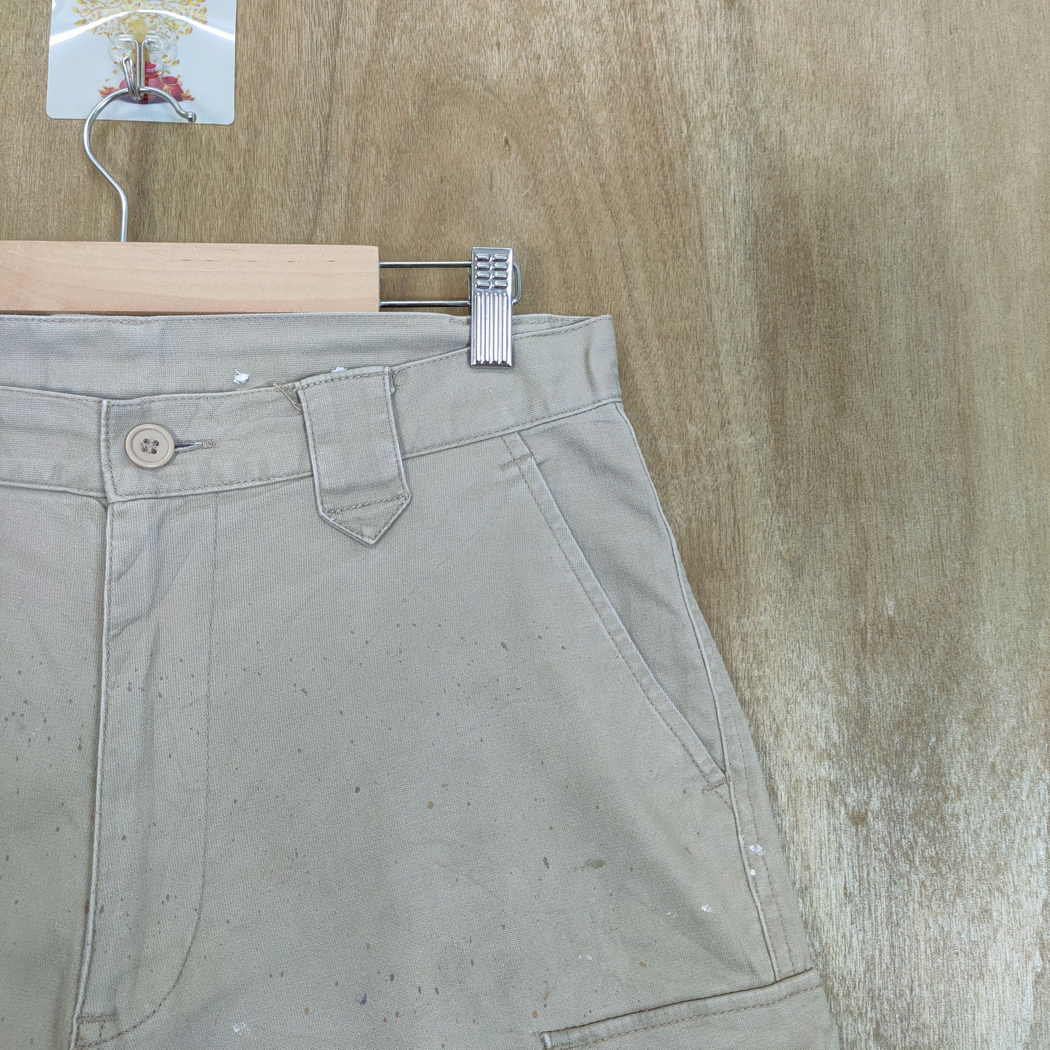 Japanese Brand JAPANES BRAND FADED STAIN PAINT CARGO PANTS/WORKWEAR Size US 32 / EU 48 - 14 Thumbnail