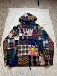 Supreme Patchwork Anorak | Grailed