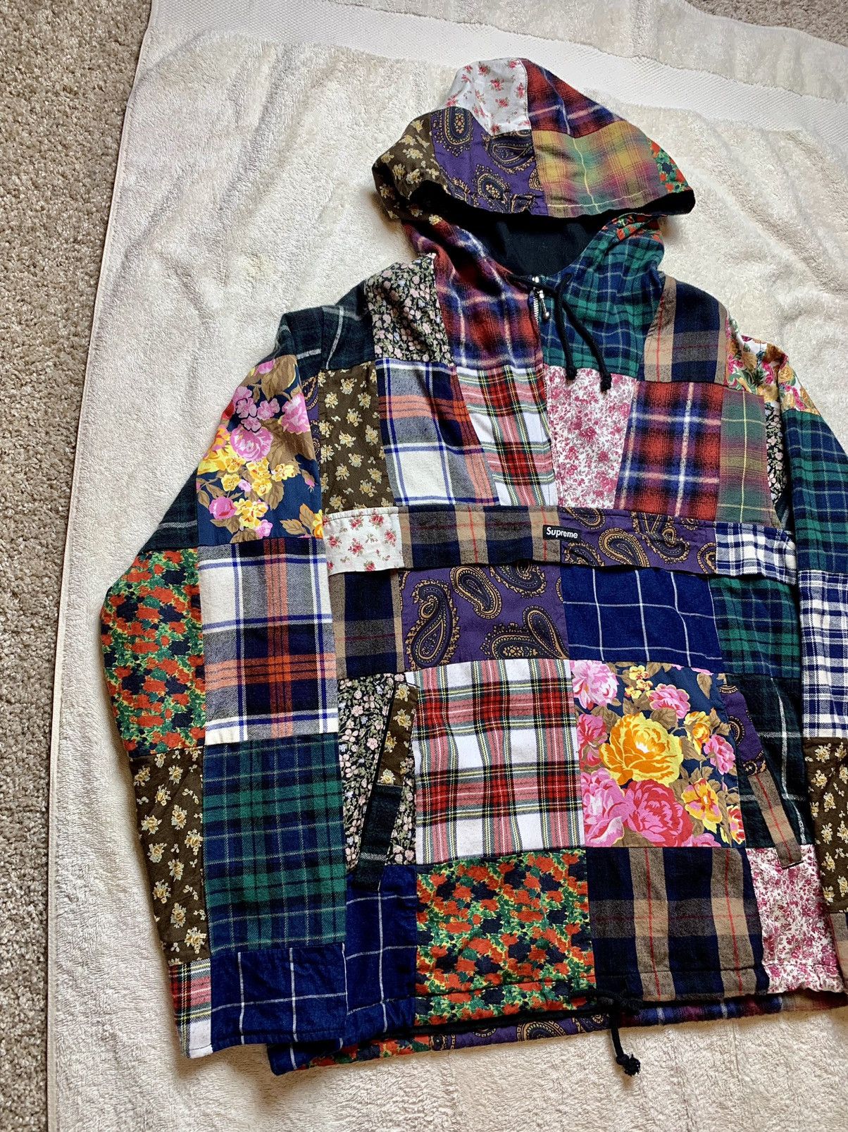 Supreme Supreme Patchwork Anorak | Grailed