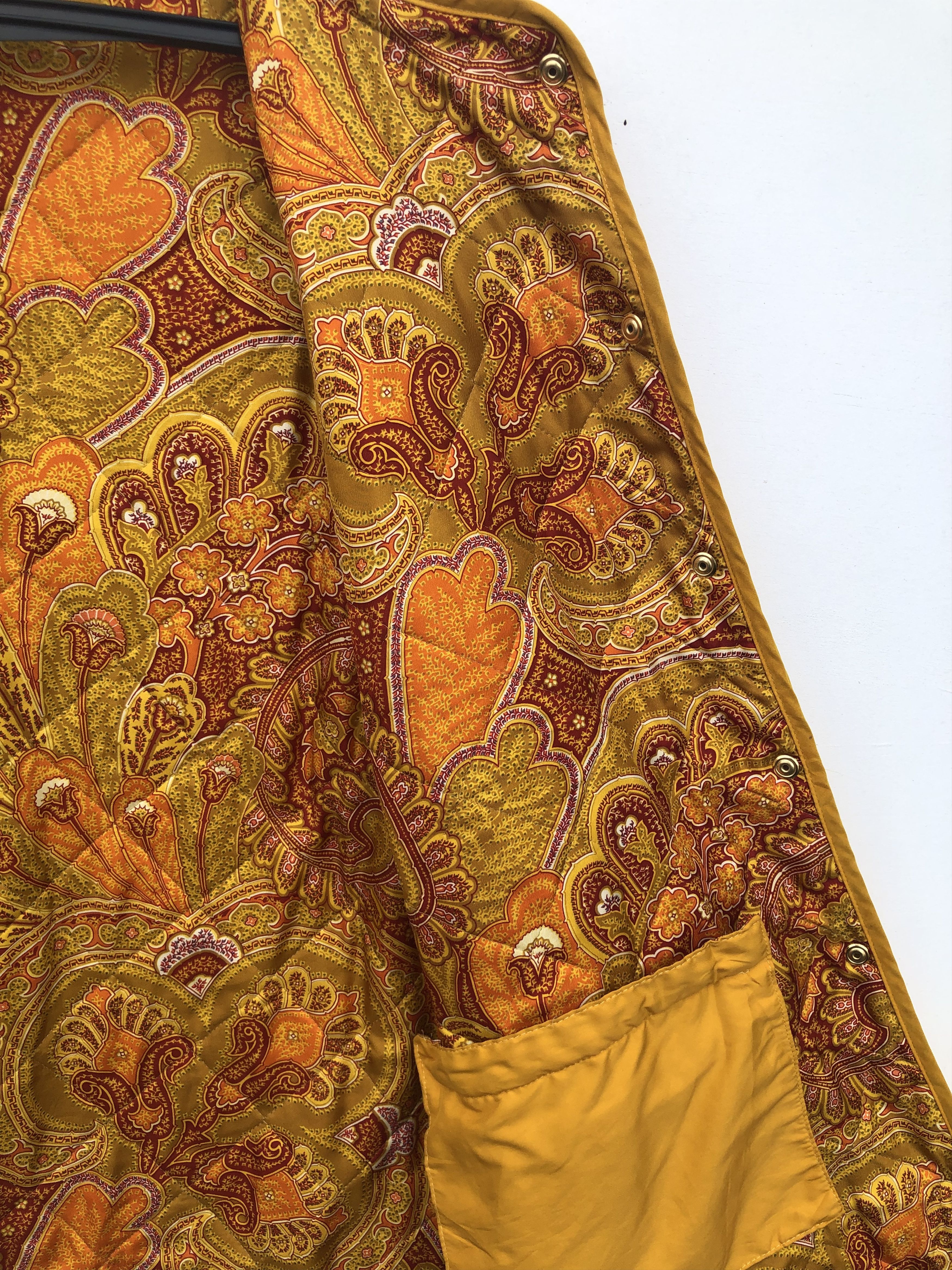Etro ETRO SILK PAISLEY LINED LIGHTWEIGHT QUILTED COAT Size US M / EU 48-50 / 2 - 8 Thumbnail