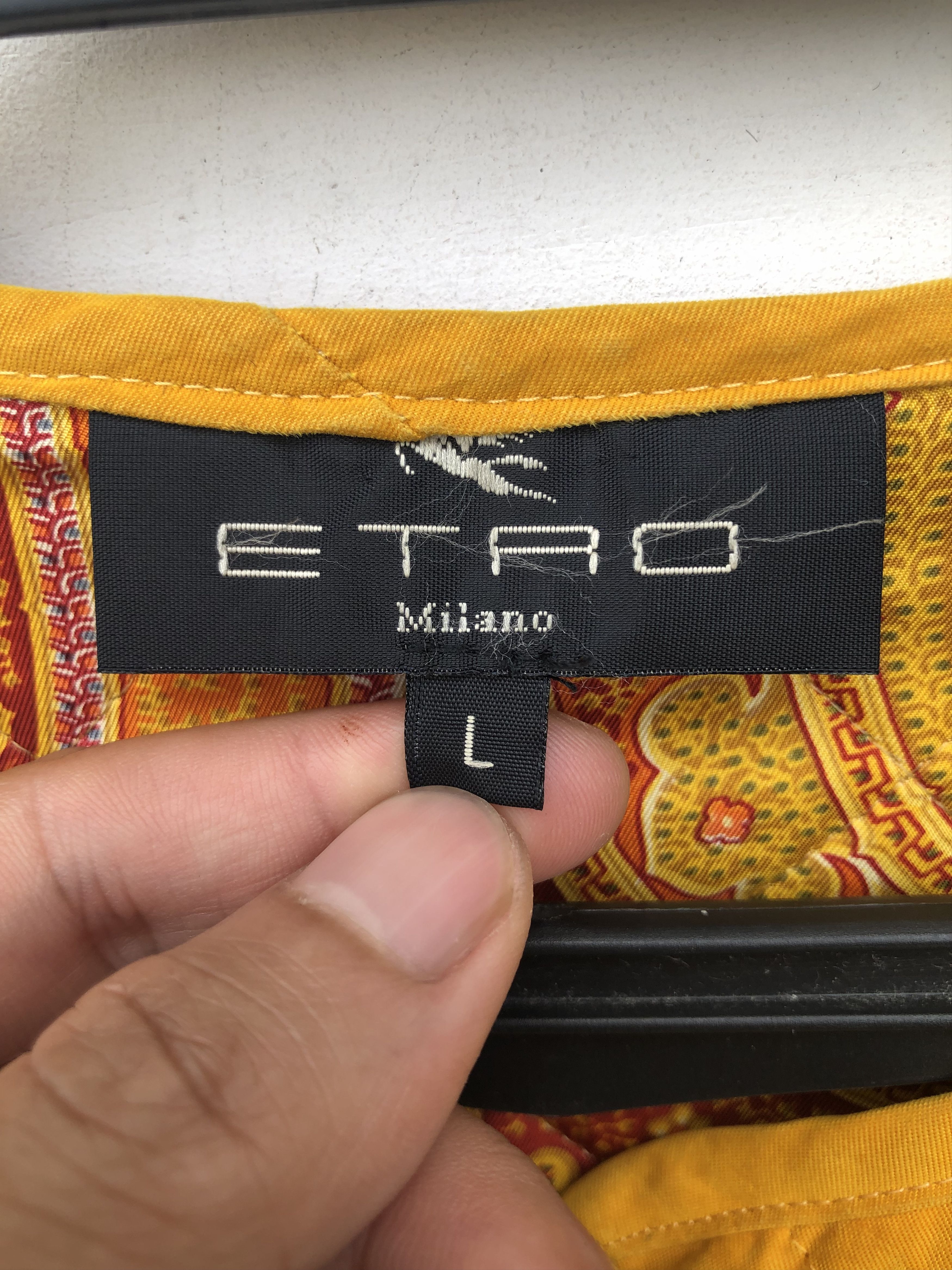 Etro ETRO SILK PAISLEY LINED LIGHTWEIGHT QUILTED COAT Size US M / EU 48-50 / 2 - 6 Thumbnail