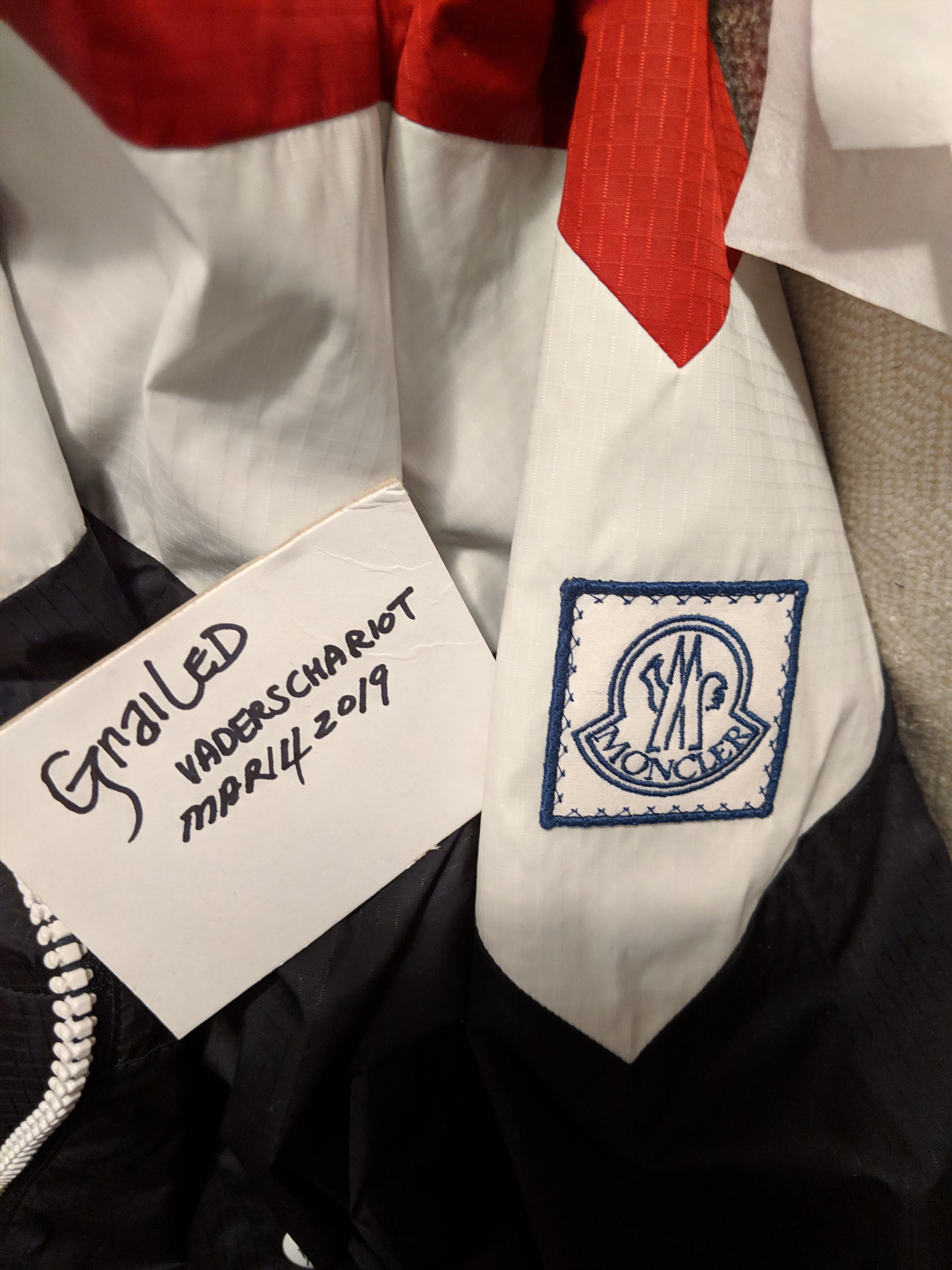 Moncler Gamme Bleu × Thom Browne MONCLER GAMME BLEU GIUBBOTTO HOODED JACKET SIZE 3 Size US M / EU 48-50 / 2 - 6 Thumbnail