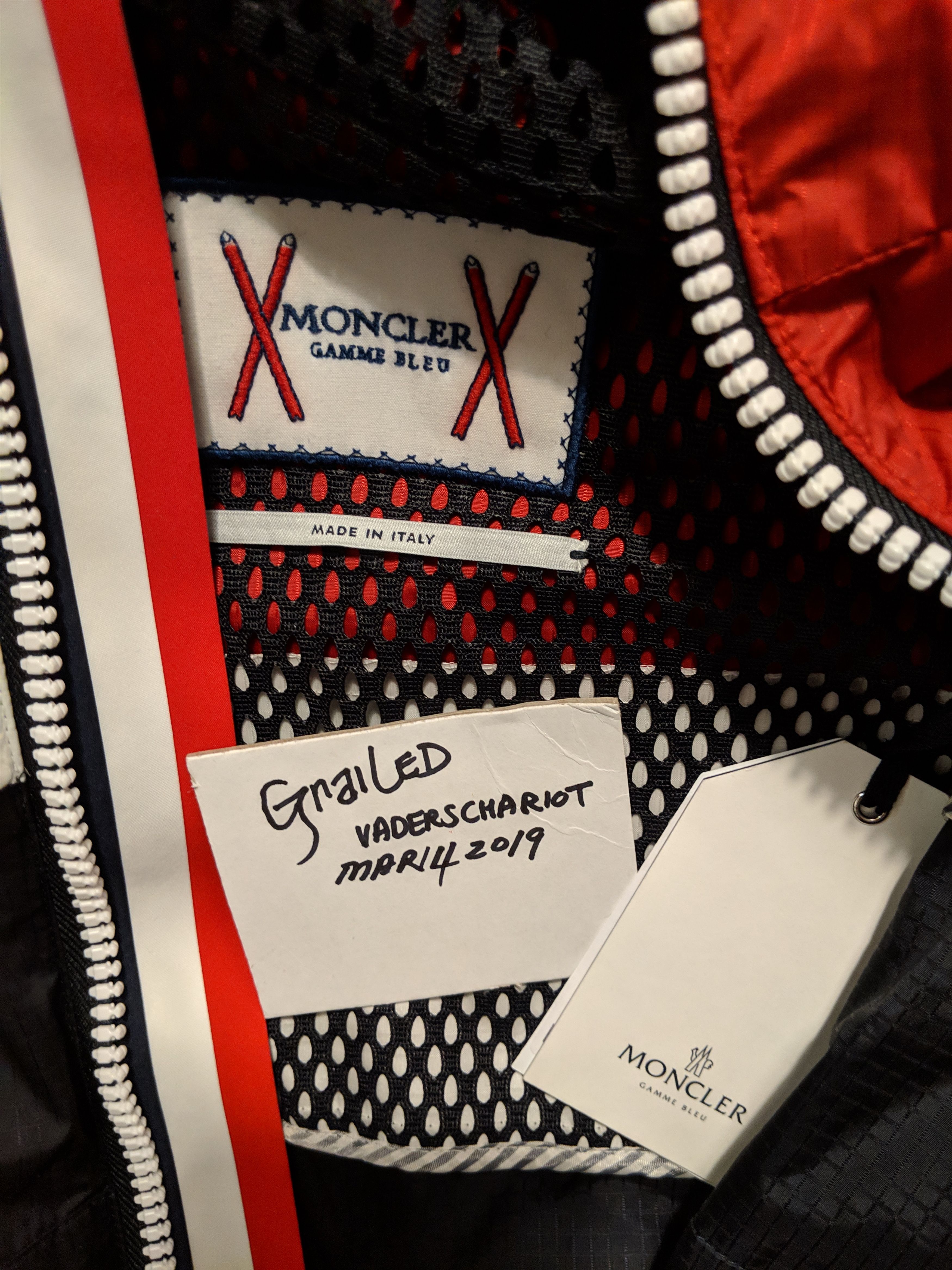Moncler Gamme Bleu × Thom Browne MONCLER GAMME BLEU GIUBBOTTO HOODED JACKET SIZE 3 Size US M / EU 48-50 / 2 - 8 Thumbnail