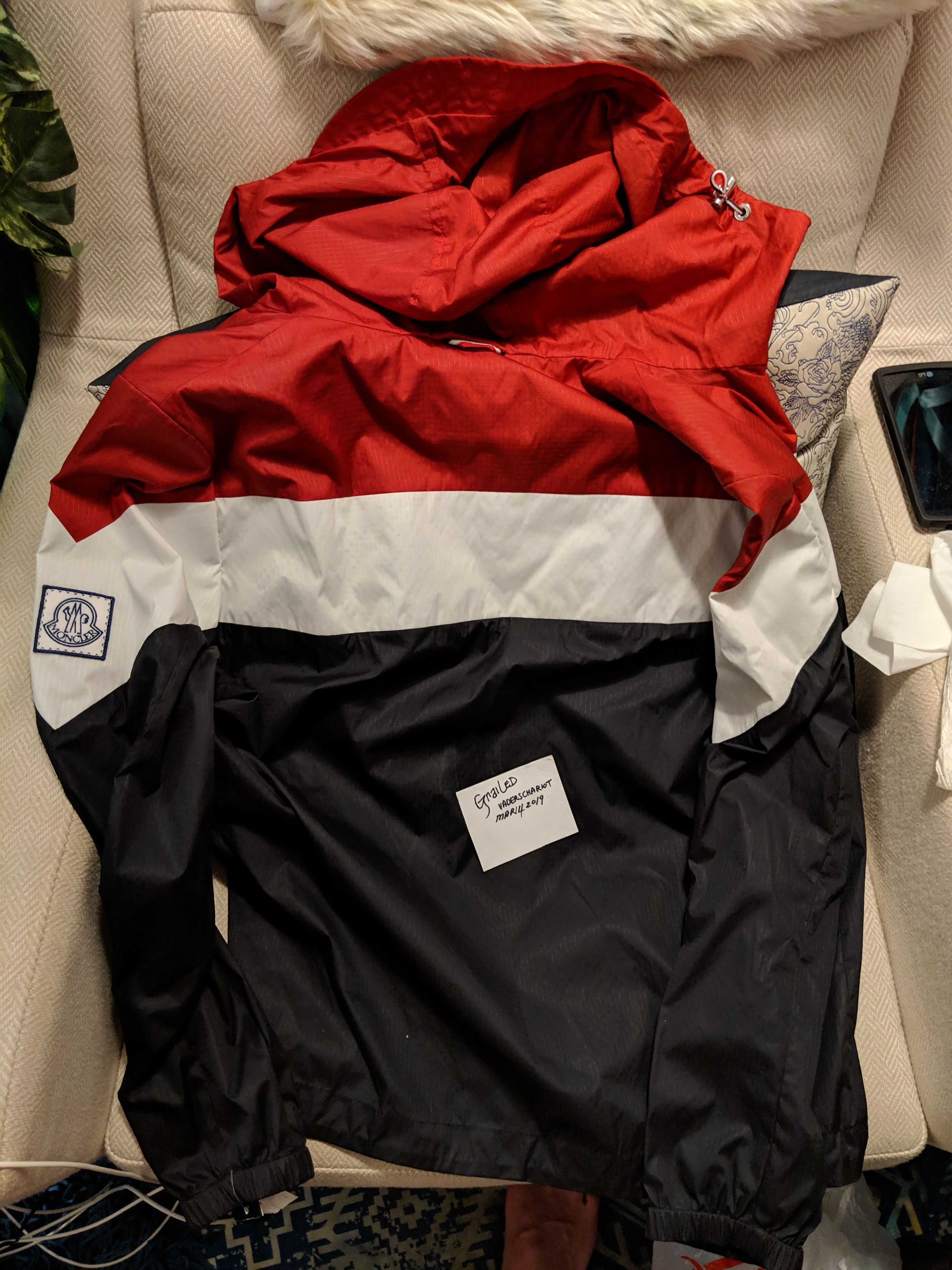 Moncler Gamme Bleu × Thom Browne MONCLER GAMME BLEU GIUBBOTTO HOODED JACKET SIZE 3 Size US M / EU 48-50 / 2 - 4 Thumbnail