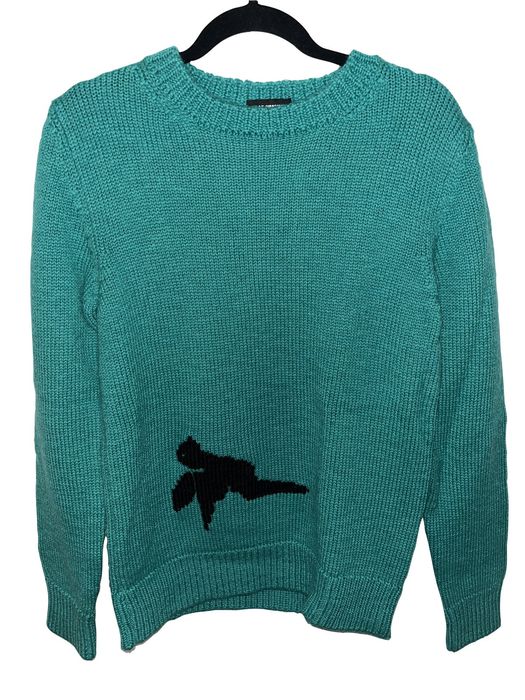 Raf Simons Raf Simons Sweater FW15 Intarsia Bird Sweater | Grailed