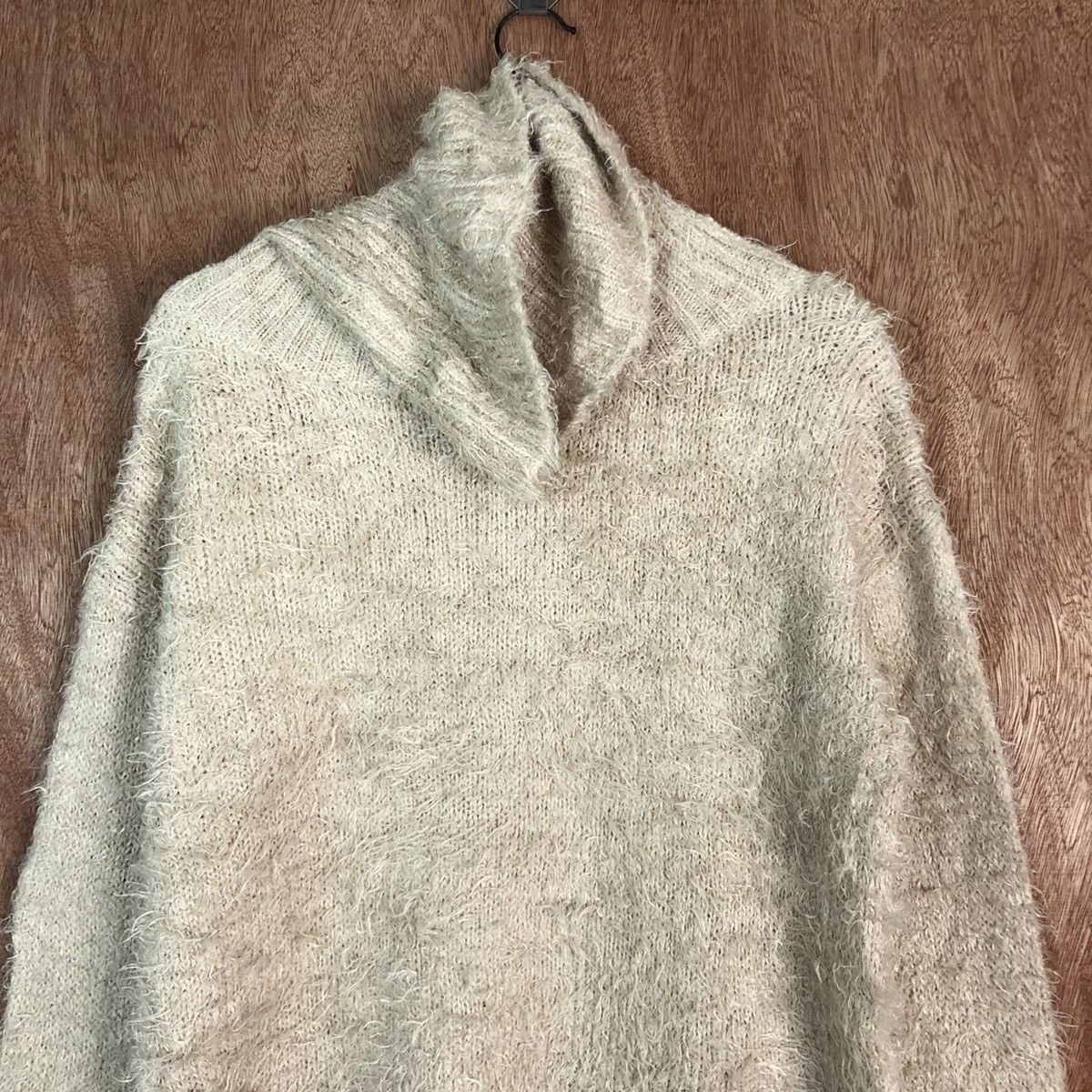 Homespun Knitwear × Japanese Brand Creer Brown Mohair Shag Shaggy Knitwear #c424 Size M / US 6-8 / IT 42-44 - 2 Thumbnail