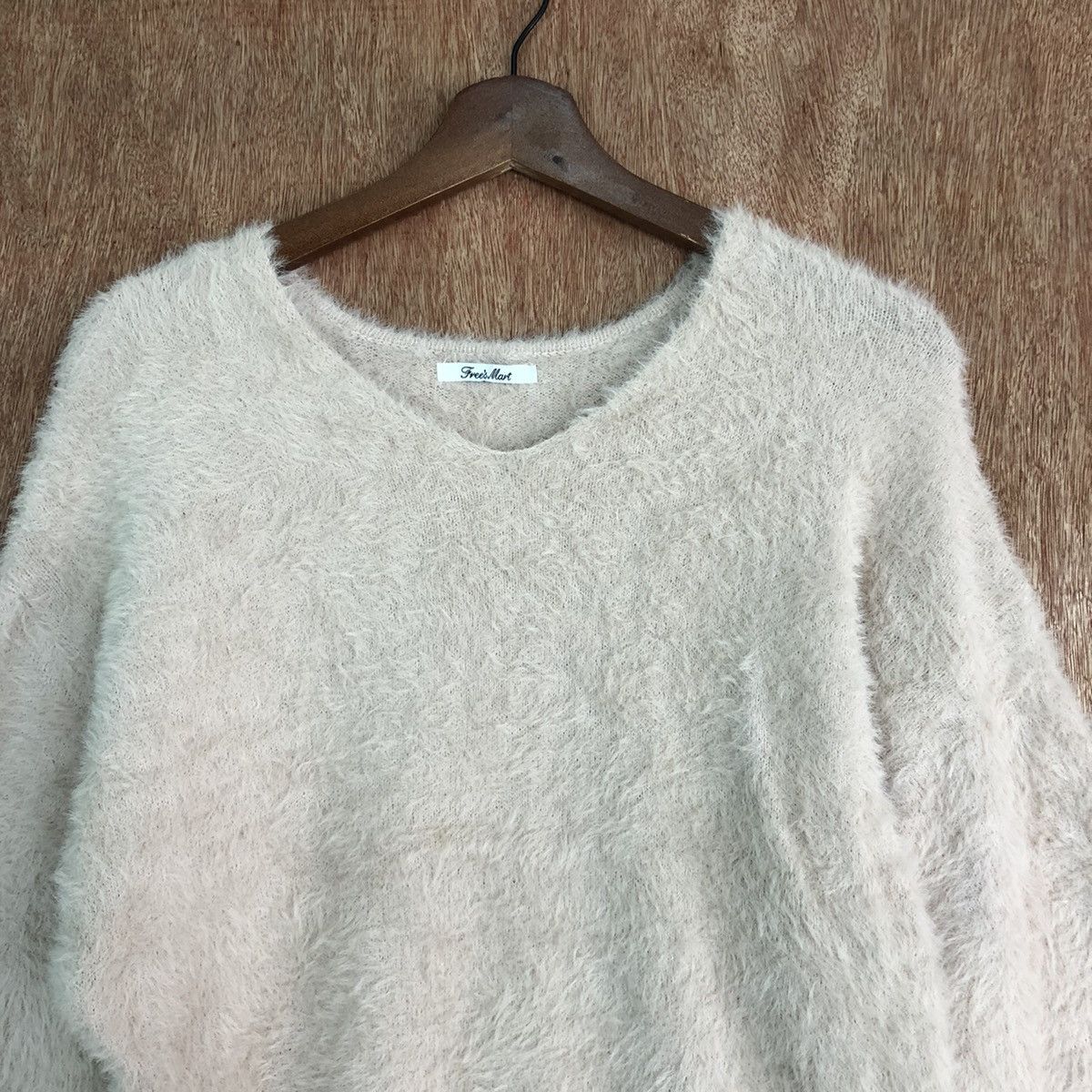 Homespun Knitwear DLL Frees Mart Mohair Shag Shaggy fur japan Knitwear #c399 Size US S / EU 44-46 / 1 - 2 Thumbnail