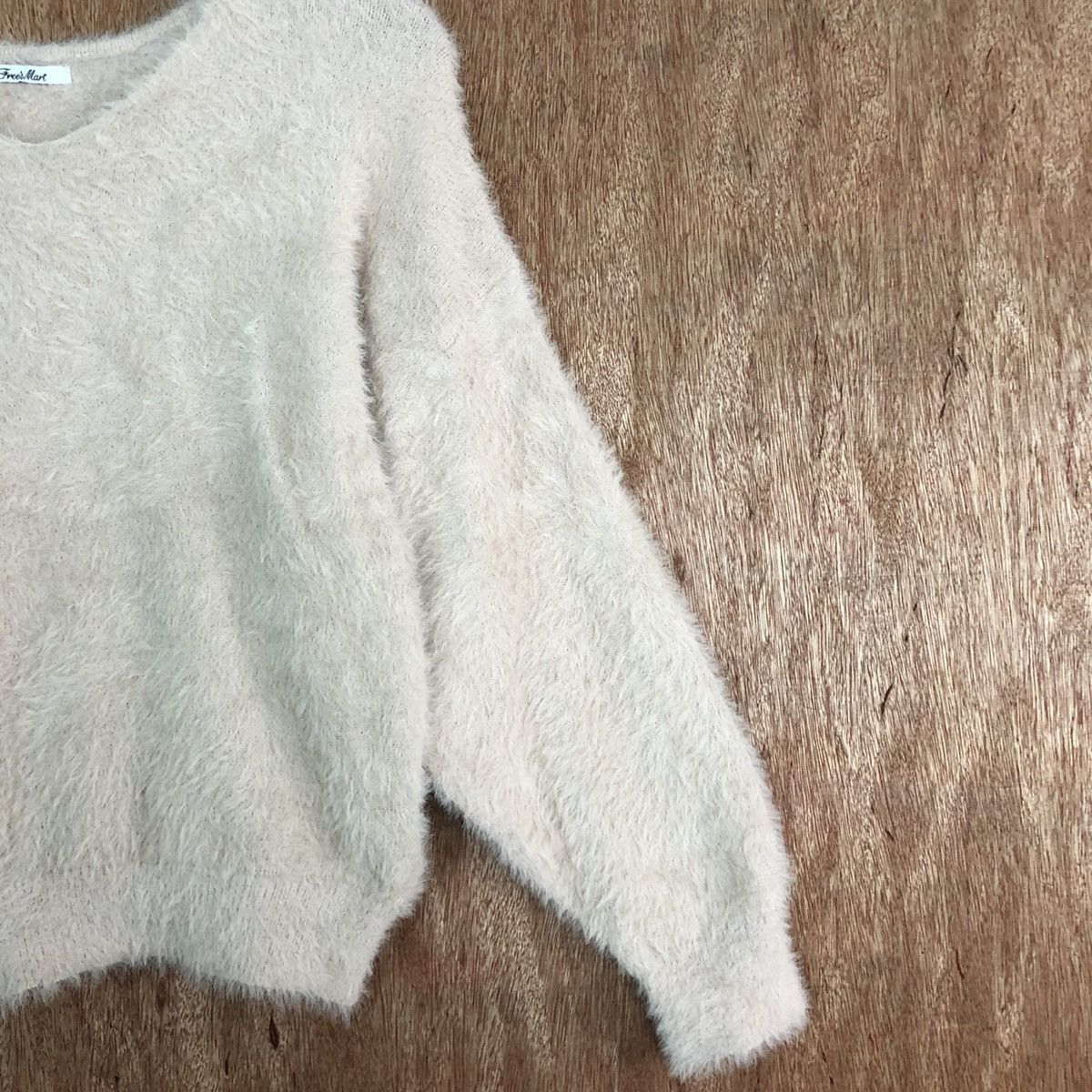Homespun Knitwear DLL Frees Mart Mohair Shag Shaggy fur japan Knitwear #c399 Size US S / EU 44-46 / 1 - 5 Thumbnail
