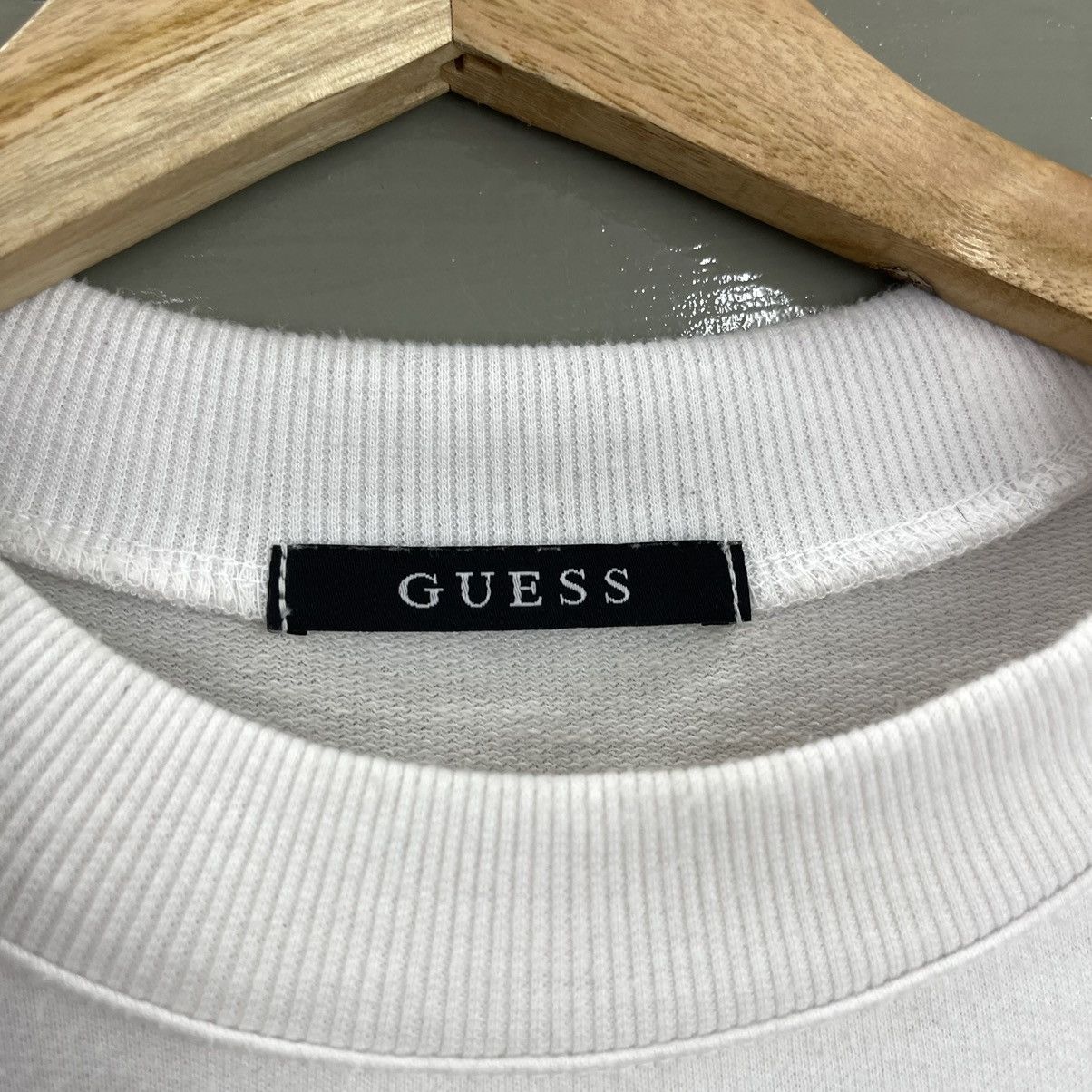 Guess Guess Big Logo Printed Crew Neck Sweatshirt Size M Size US M / EU 48-50 / 2 - 9 Thumbnail