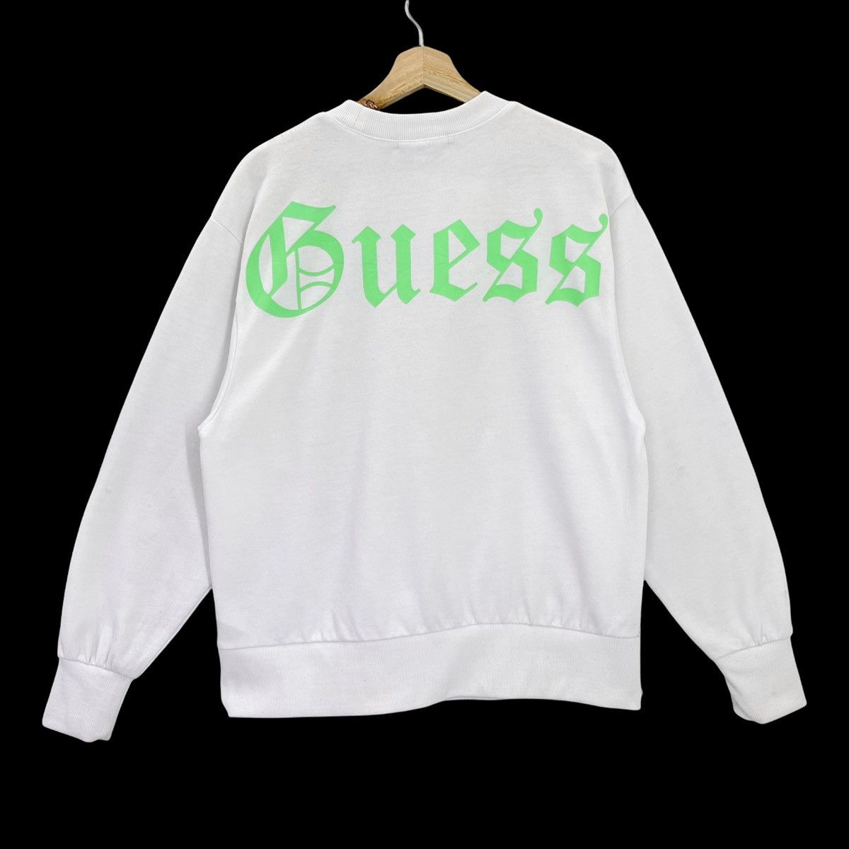 Guess Guess Big Logo Printed Crew Neck Sweatshirt Size M Size US M / EU 48-50 / 2 - 1 Thumbnail