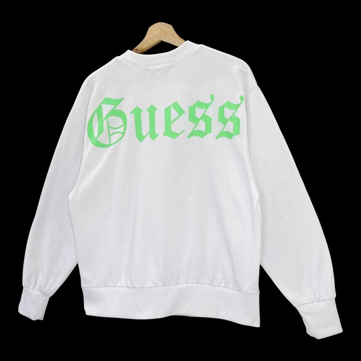 Guess Guess Big Logo Printed Crew Neck Sweatshirt Size M Size US M / EU 48-50 / 2 - 3 Thumbnail