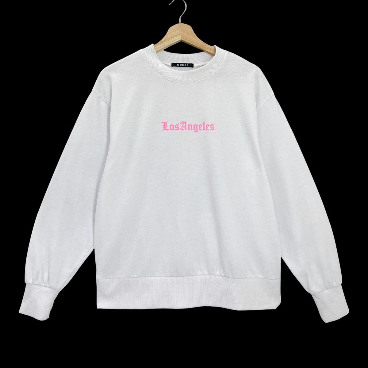 Guess Guess Big Logo Printed Crew Neck Sweatshirt Size M Size US M / EU 48-50 / 2 - 5 Thumbnail