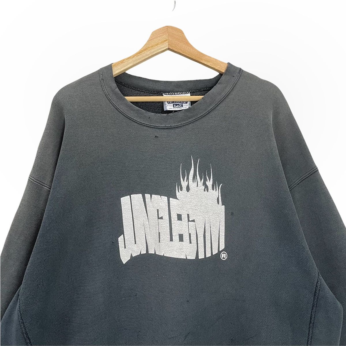 Vintage 90s Jungle Gym Big Logo Printed Crewneck Sweatshirt Size XL Size US XL / EU 56 / 4 - 4 Thumbnail