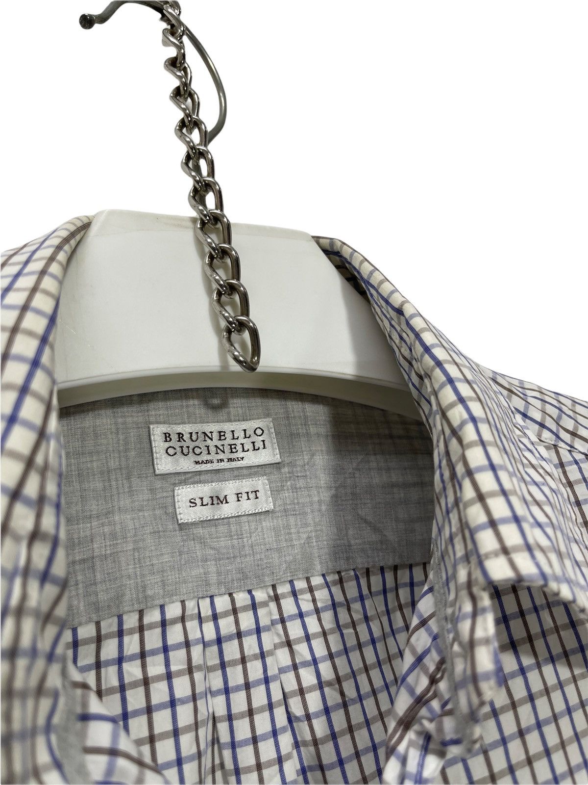Brunello Cucinelli Made in Italy Button Shirt Slim 3🟩0 Size US S / EU 44-46 / 1 - 5 Thumbnail