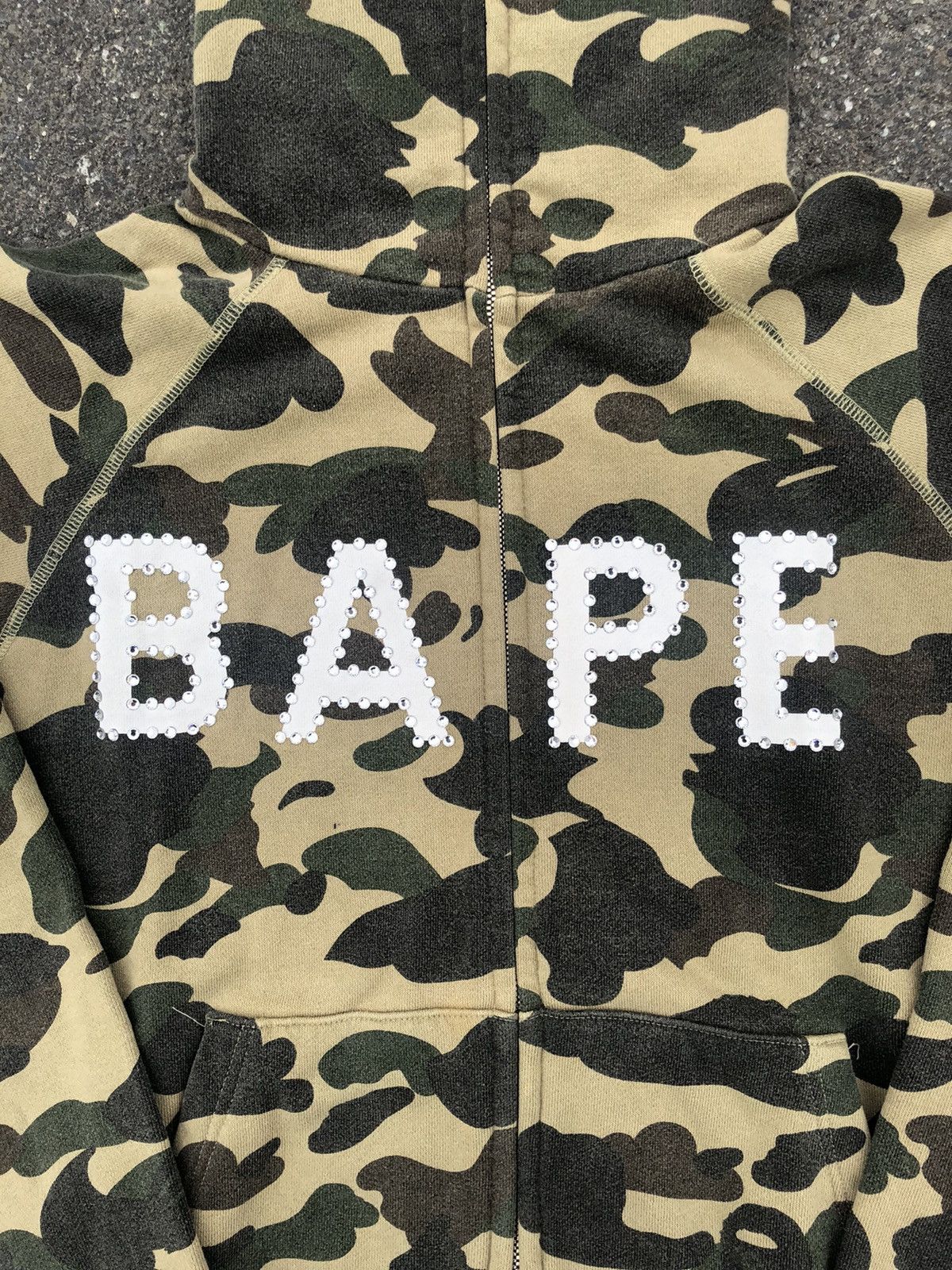 Bape a bathing ape swarovski full zip nigo style Size US XS / EU 42 / 0 - 2 Thumbnail