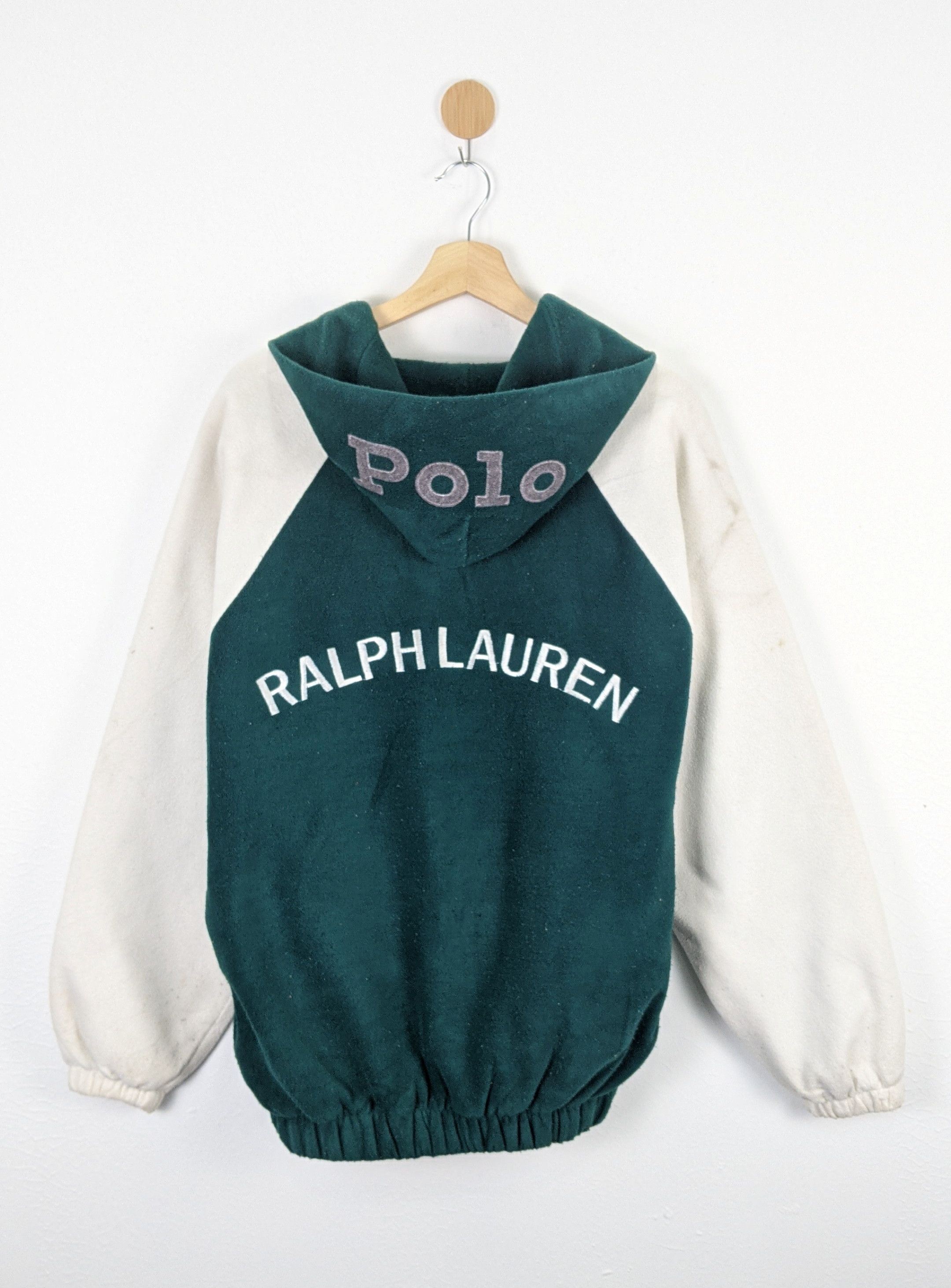 Polo Ralph Lauren Vintage Polo Sport Ralph Lauren 90s Hoodie Sweater Size US XL / EU 56 / 4 - 2 Thumbnail