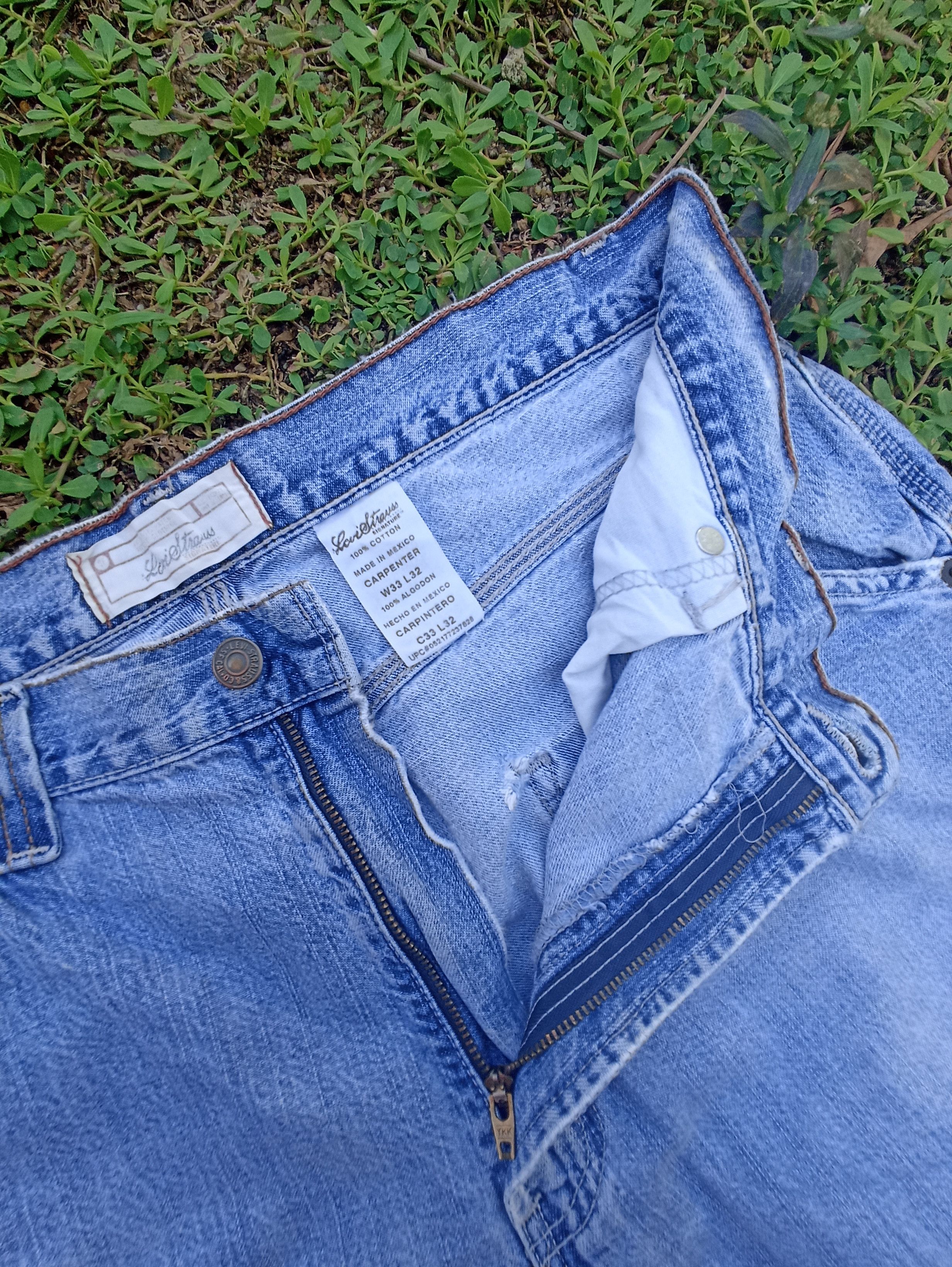 Jean × Levi's × Vintage Levis Signature Carpenter 33x32 - J236 Size US 34 / EU 50 - 3 Thumbnail