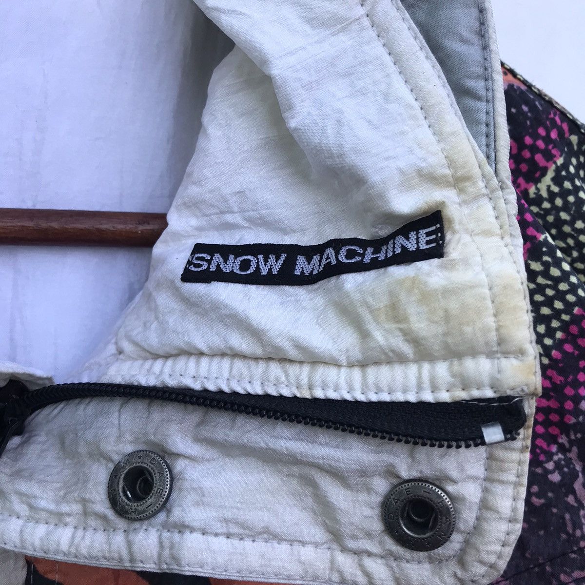 Japanese Brand Vintage Snow Machine Zipup Overall Jumpsuit Ski Jacket Size US 29 - 7 Thumbnail