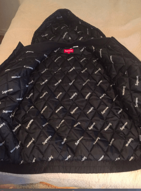Supreme 2 tone sideline jacket sales