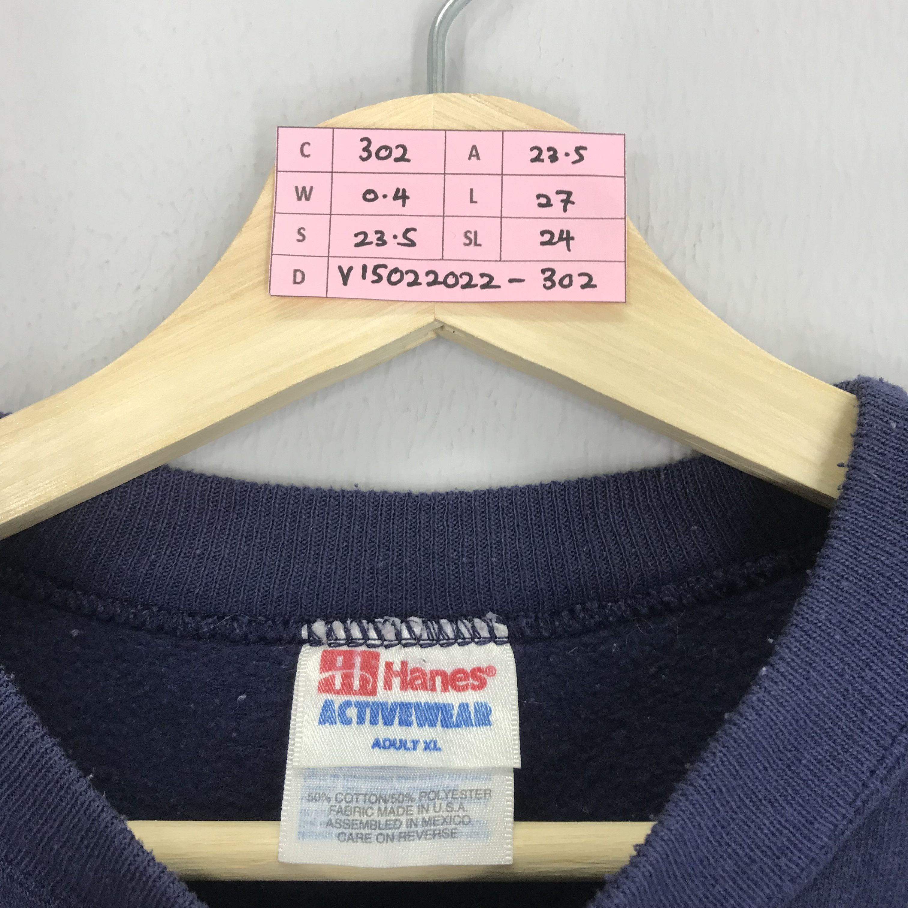 Hanes Vintage Hanes Activewear Graphic Embroidery Logo Sweatshirt Size US XL / EU 56 / 4 - 6 Thumbnail