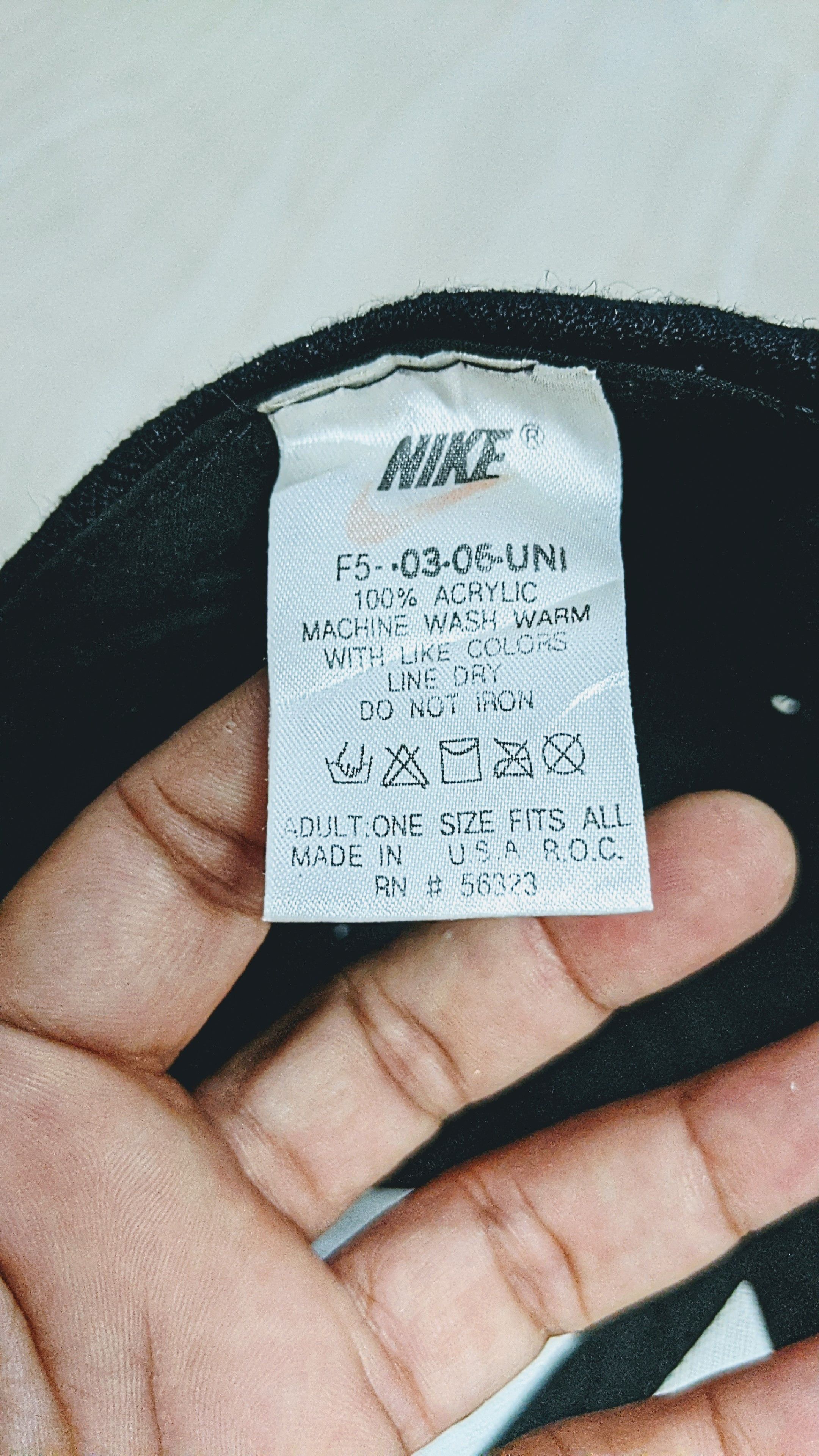 Nike × Vintage NIKE Big Swoosh Vintage Cap with special Snapback Size ONE SIZE - 5 Thumbnail