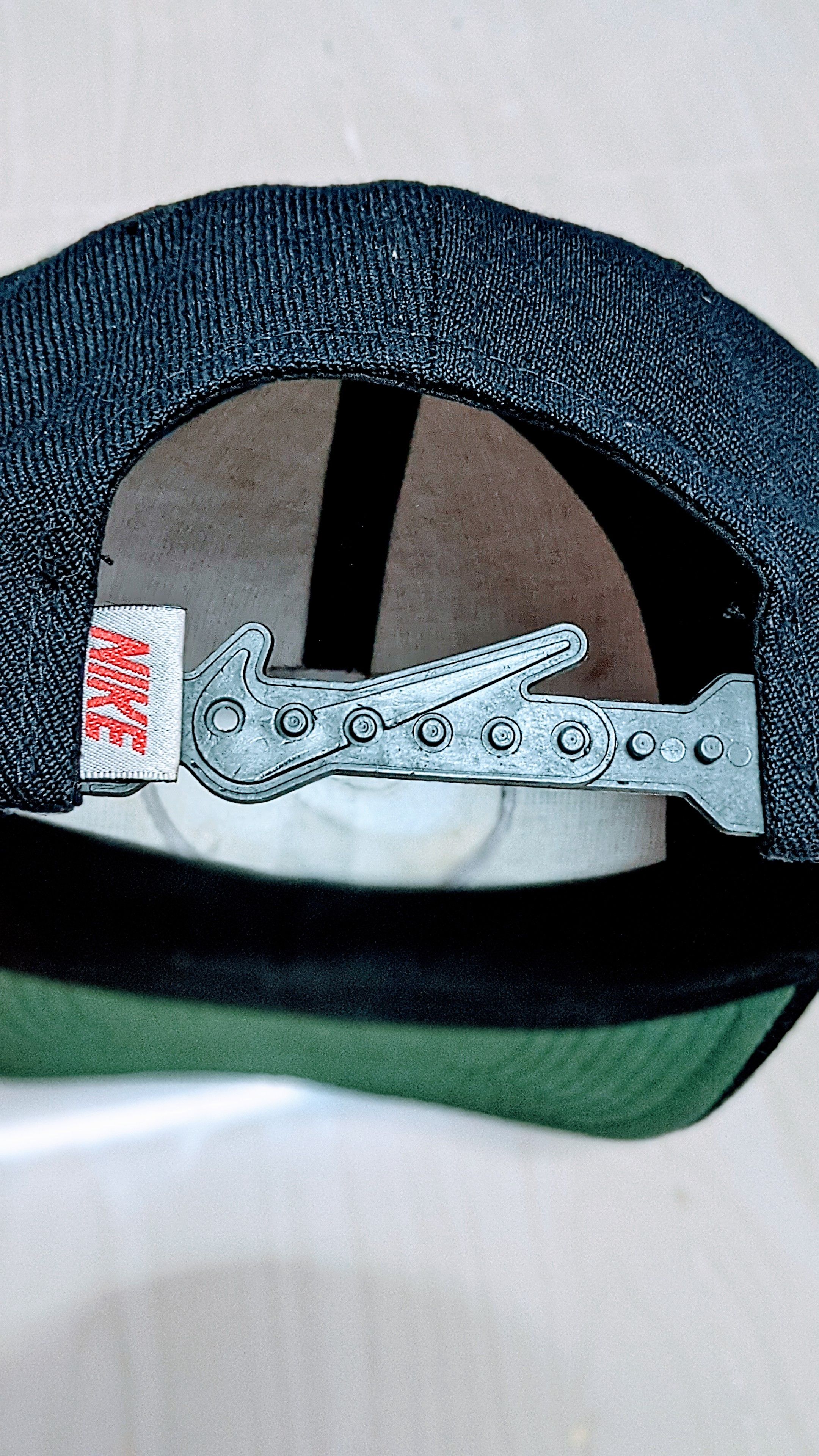 Nike × Vintage NIKE Big Swoosh Vintage Cap with special Snapback Size ONE SIZE - 6 Thumbnail