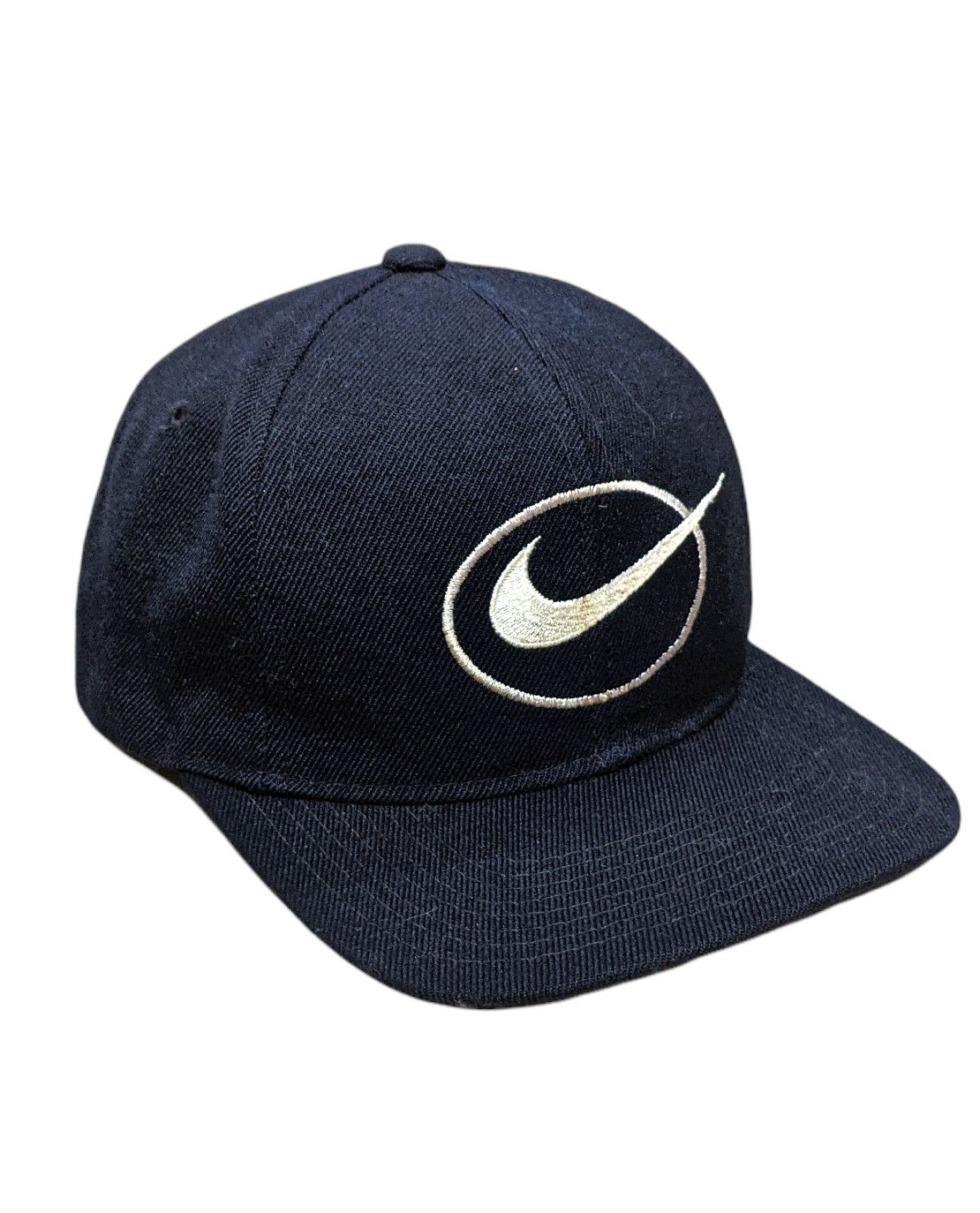 Nike × Vintage NIKE Big Swoosh Vintage Cap with special Snapback Size ONE SIZE - 4 Thumbnail