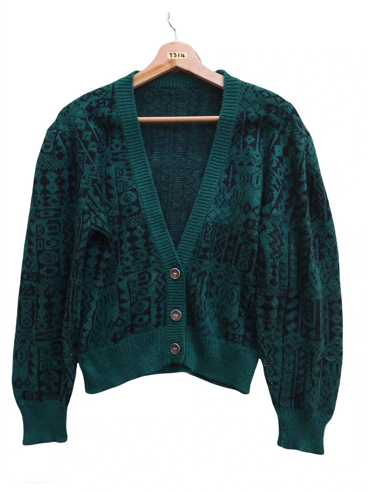Other 📌Japanese Monogram Cardigan Pullover Knitting Pattern Size US M / EU 48-50 / 2 - 1 Thumbnail
