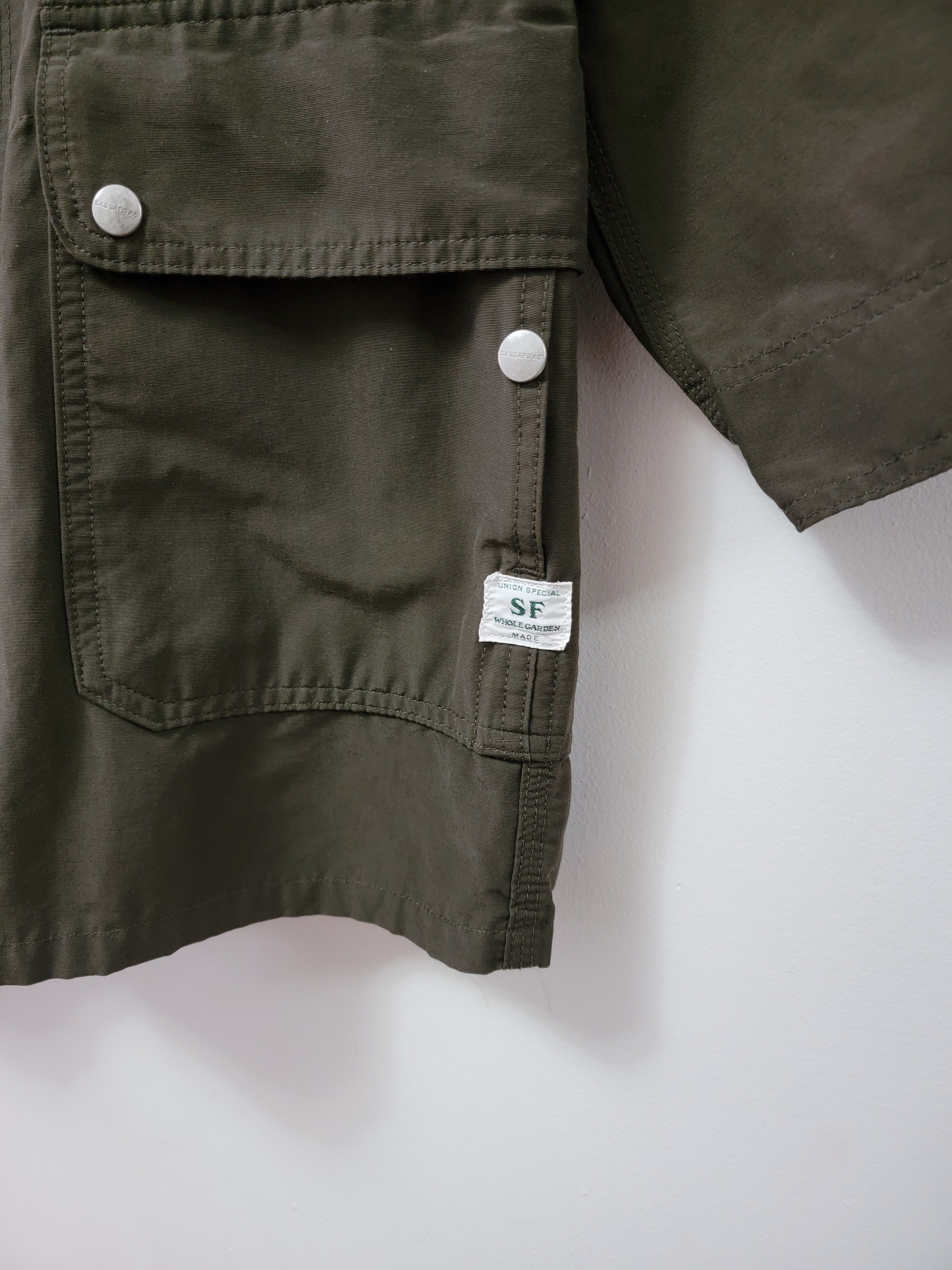 Sassafras LIAM GALLAGHER parka sassafras Fall Leaf Bud Coat