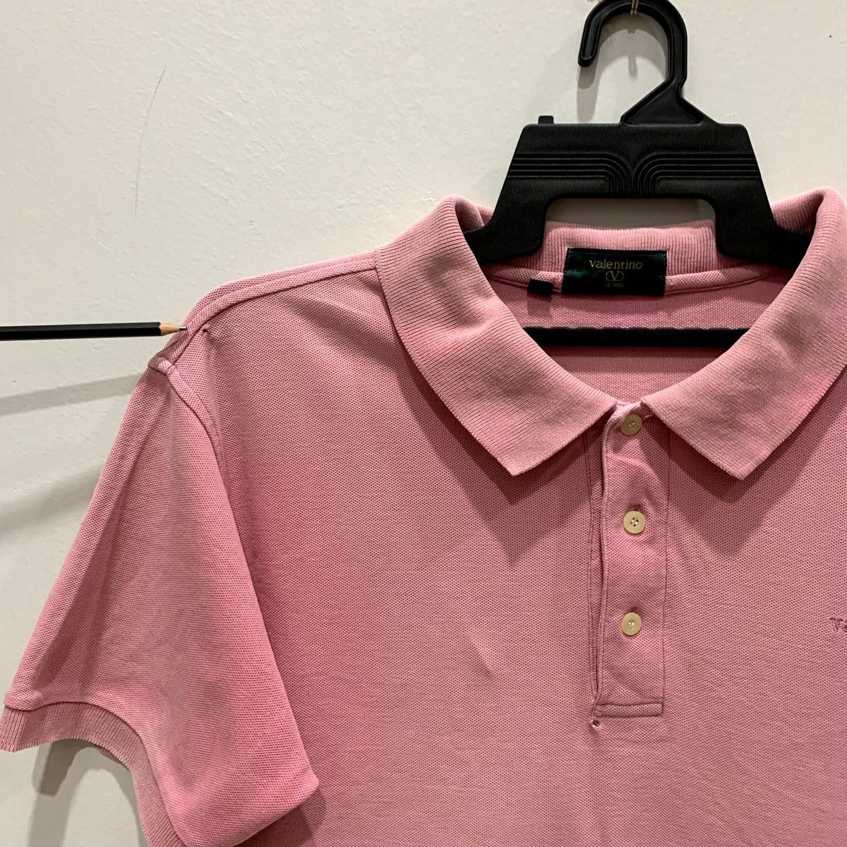 Japanese Brand × Valentino × Vintage VALENTINO JEANS Polos Size L Fits M Size US M / EU 48-50 / 2 - 5 Thumbnail