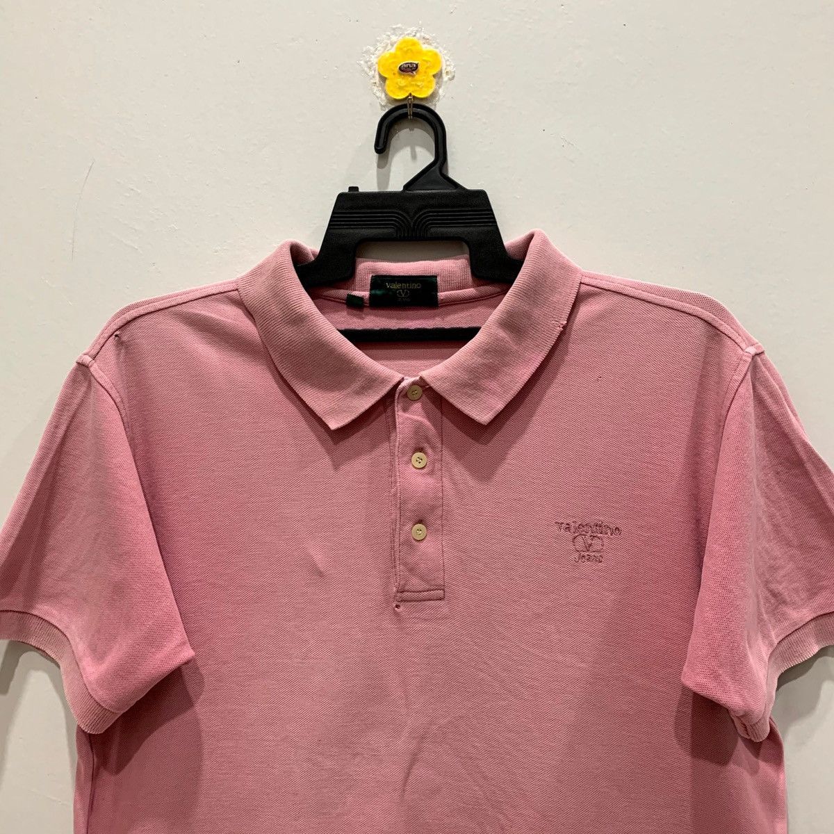 Japanese Brand × Valentino × Vintage VALENTINO JEANS Polos Size L Fits M Size US M / EU 48-50 / 2 - 2 Thumbnail
