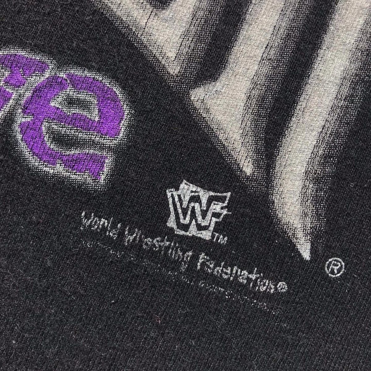 Vintage Vintage 1998 WWF Undertaker Buried Alive Tee Size US XL / EU 56 / 4 - 6 Thumbnail