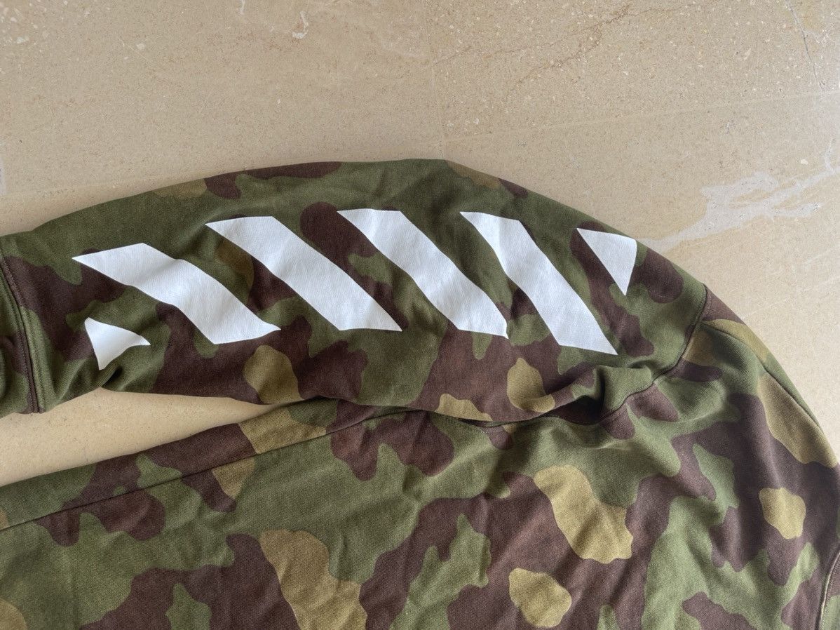 Off-White Off-White Diag Camouflage Crewneck Size US XL / EU 56 / 4 - 9 Thumbnail