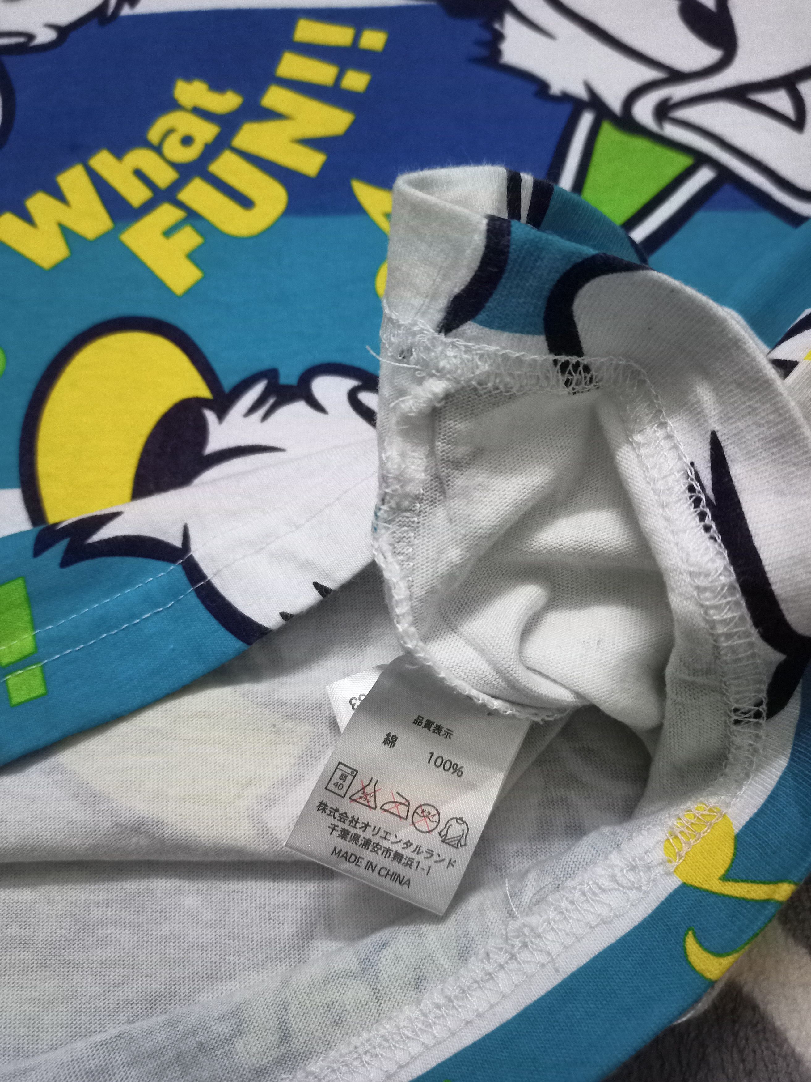 Cartoon Network × Disney × Japanese Brand Rare Disney Donald Duck Graphic T-Shirt Size US S / EU 44-46 / 1 - 6 Thumbnail