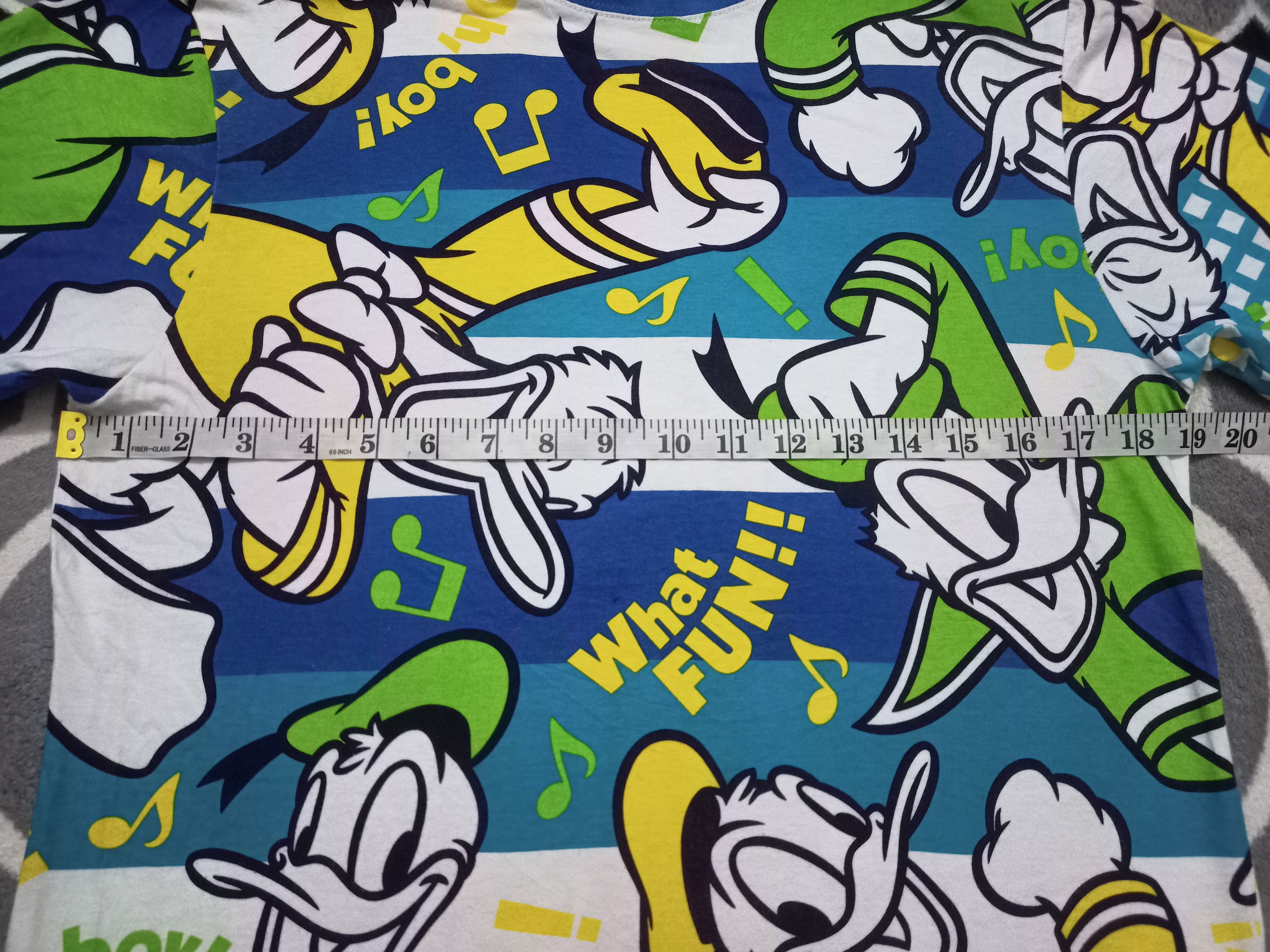 Cartoon Network × Disney × Japanese Brand Rare Disney Donald Duck Graphic T-Shirt Size US S / EU 44-46 / 1 - 4 Thumbnail