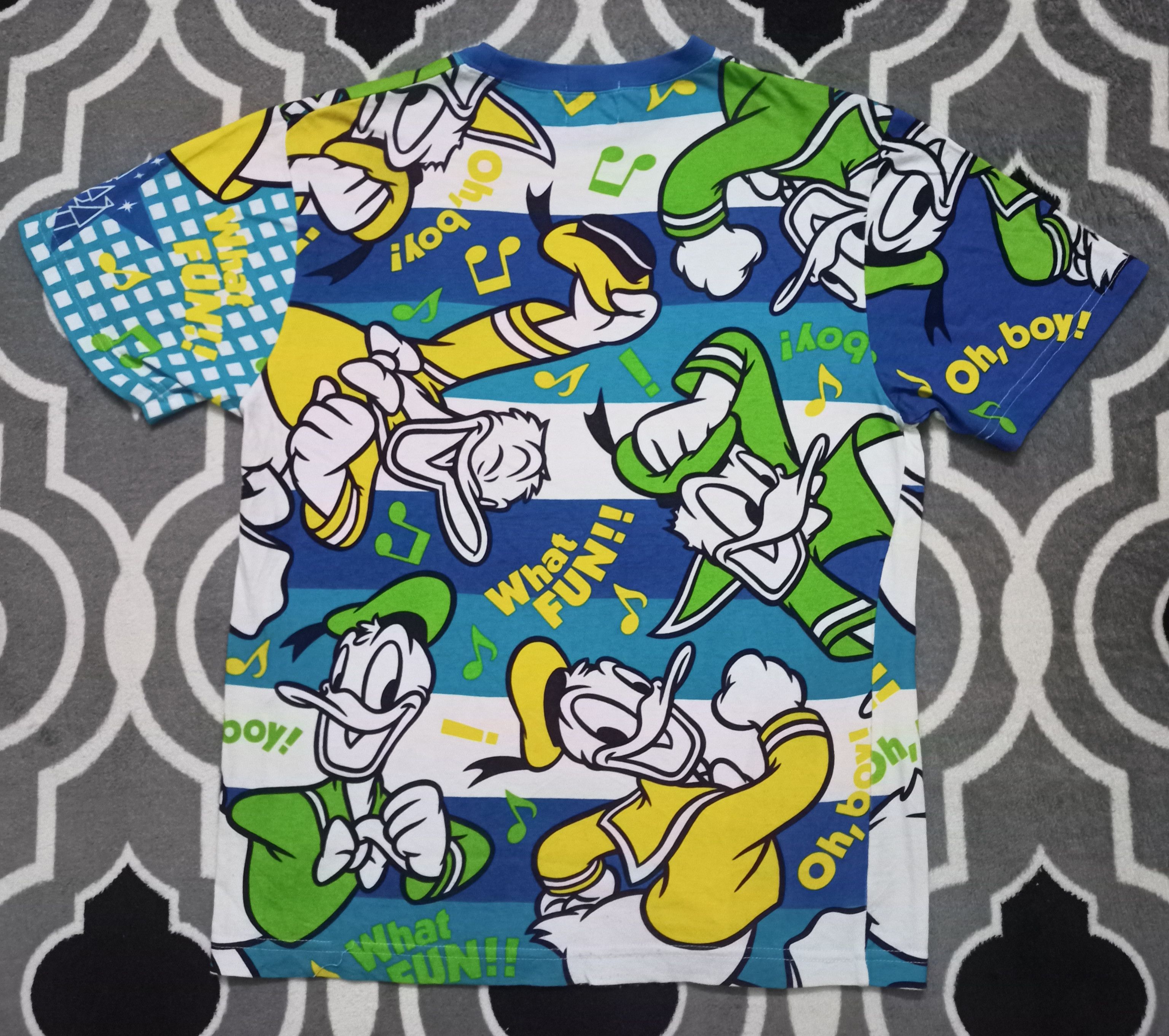 Cartoon Network × Disney × Japanese Brand Rare Disney Donald Duck Graphic T-Shirt Size US S / EU 44-46 / 1 - 2 Thumbnail
