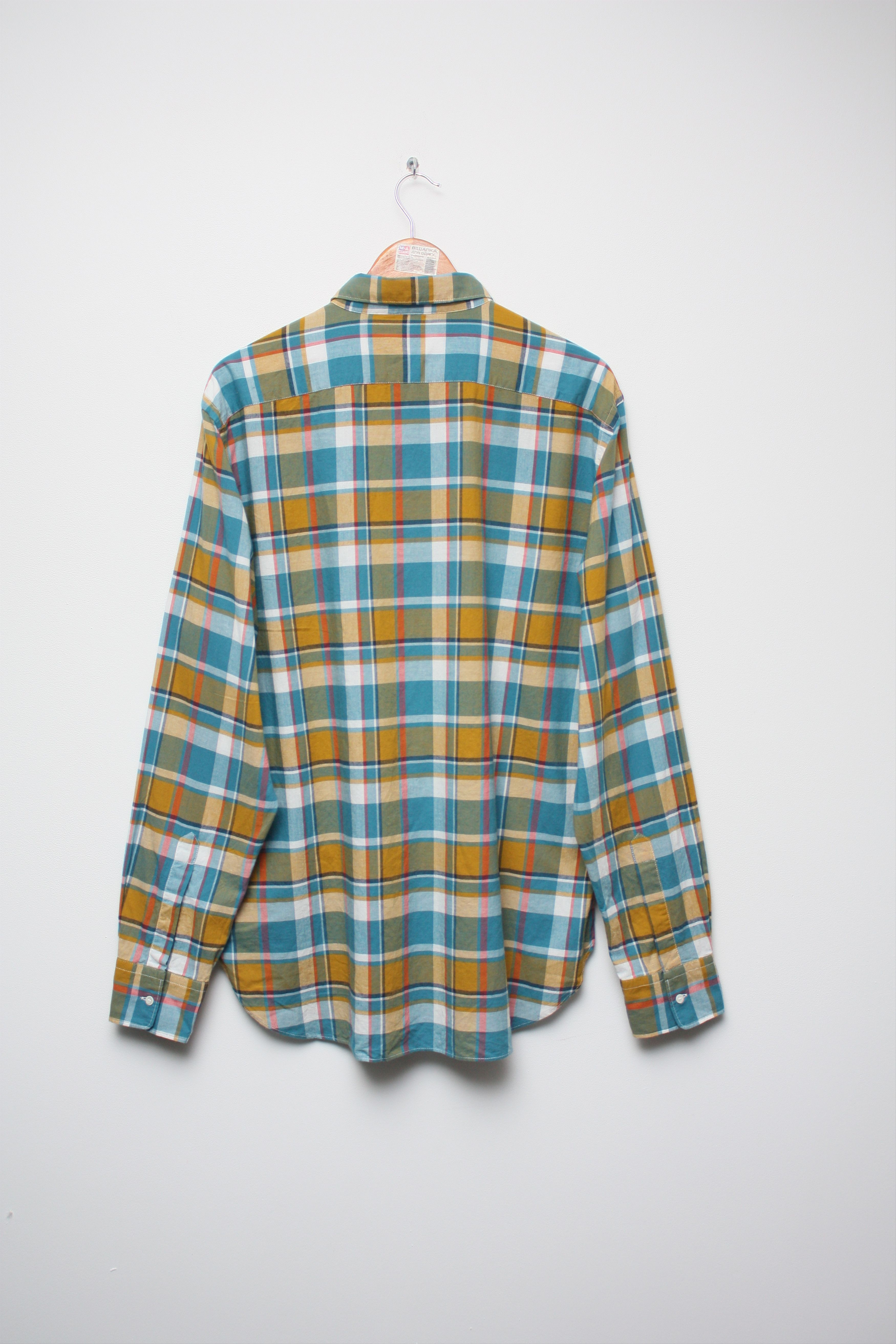 Aspesi Aspesi Checkered Longsleeve Shirt Size US XL / EU 56 / 4 - 4 Thumbnail