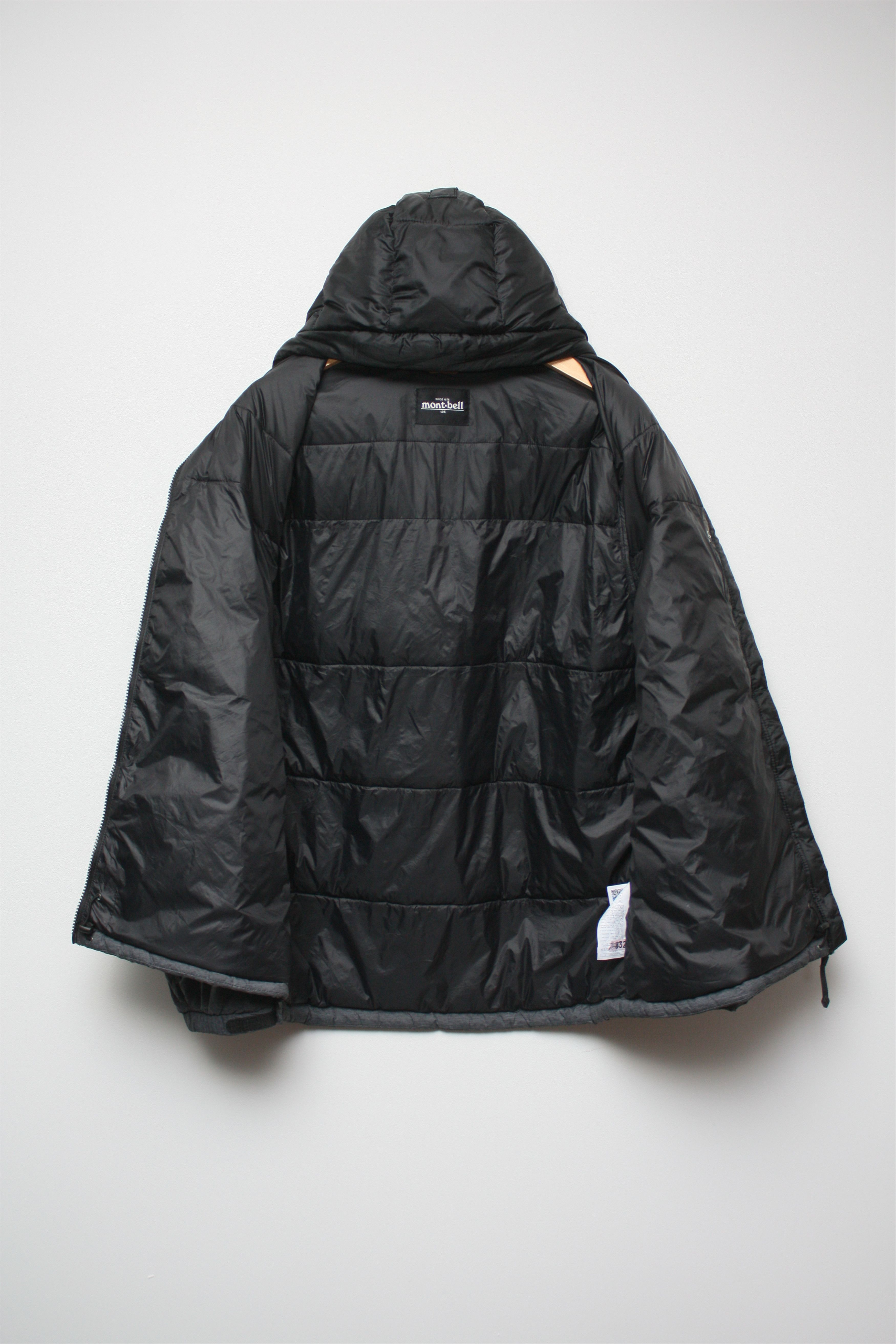 Montbell Montbell Gray Lightweight Down Jacket Size US XL / EU 56 / 4 - 4 Thumbnail