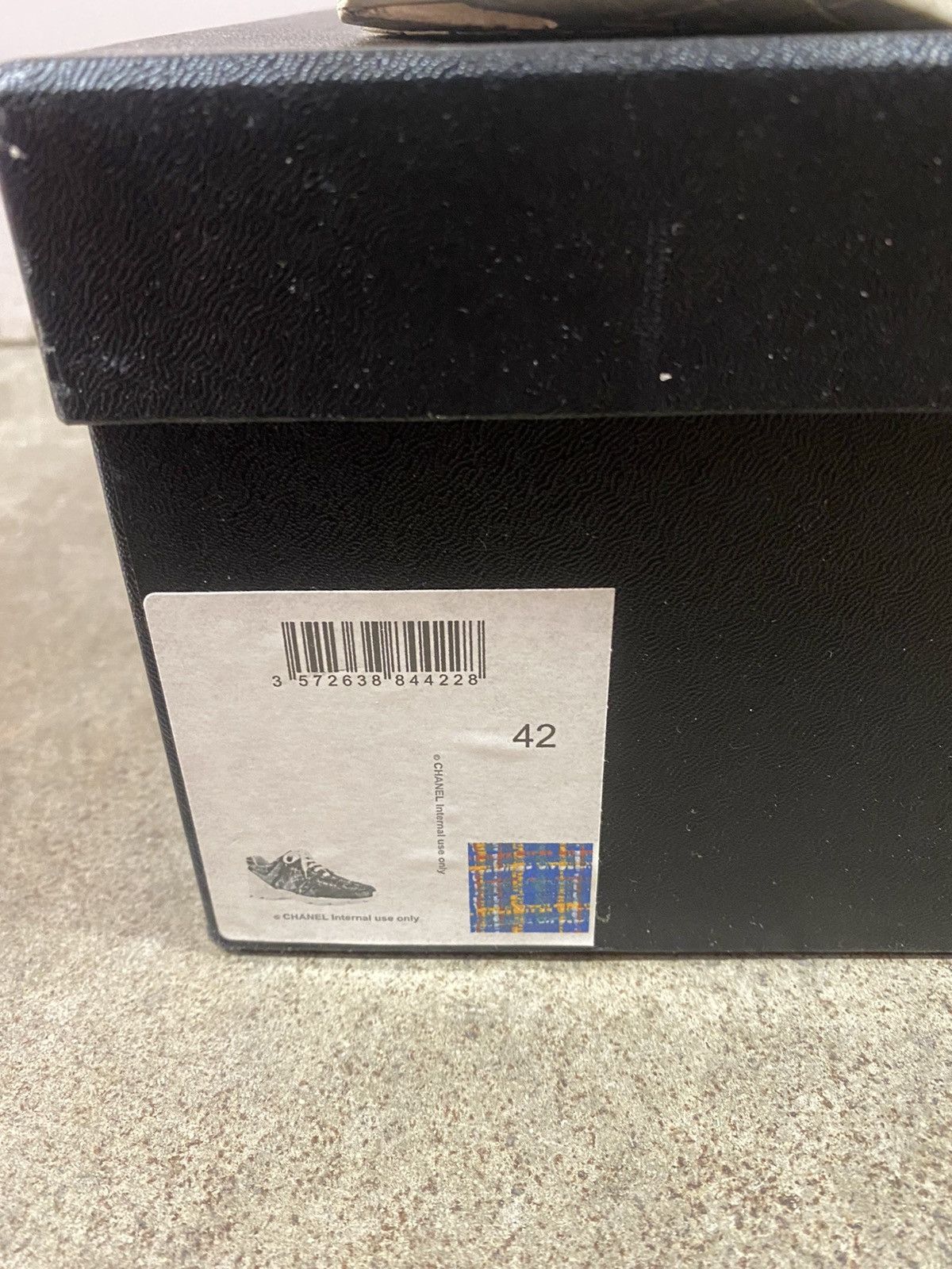 Chanel Chanel Mens Tweed Limited Sneaker Size US 9 / EU 42 - 6 Thumbnail