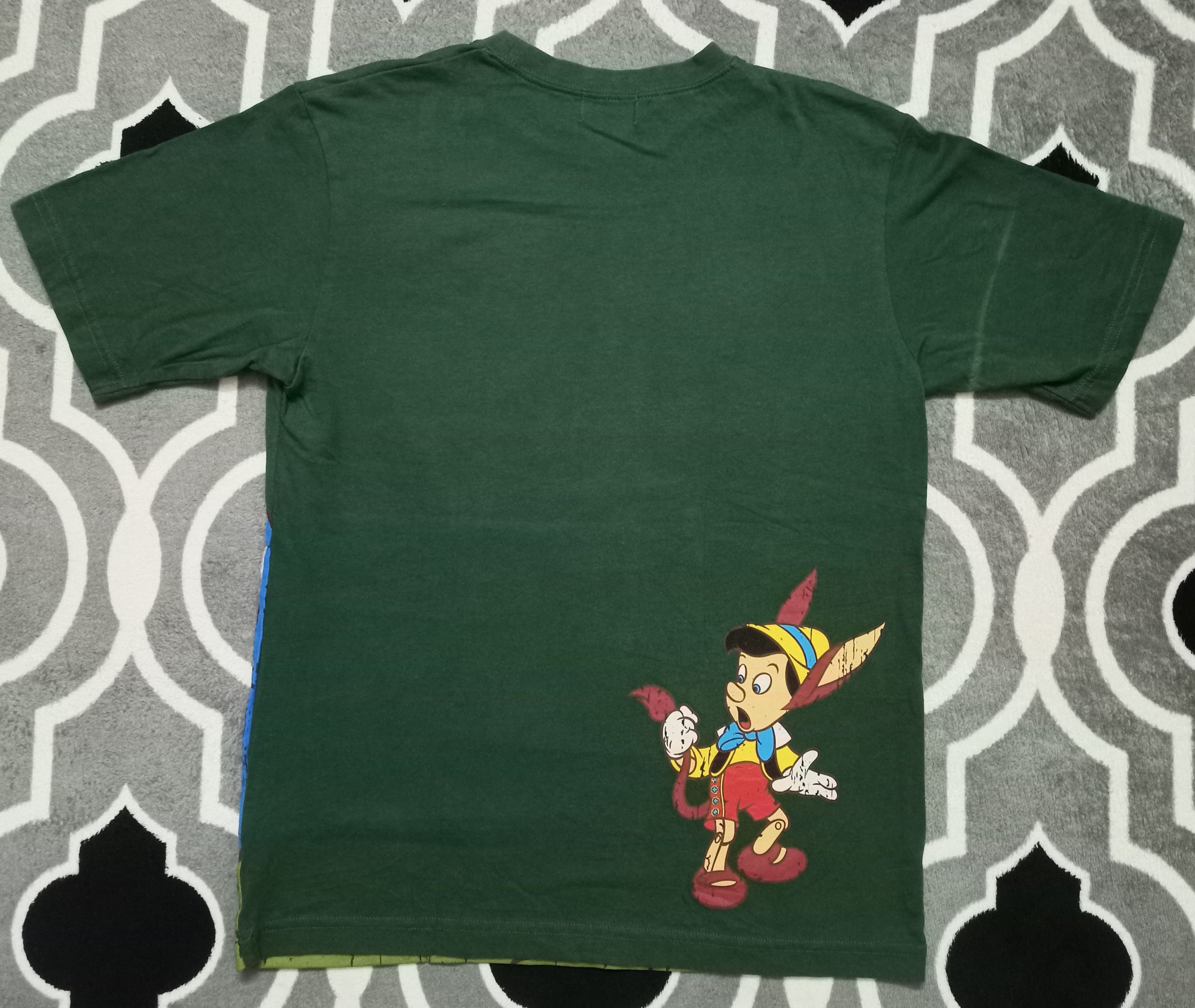 Cartoon Network × Disney × Vintage Rare Disney Pinocchio Graphic T-Shirt Size US S / EU 44-46 / 1 - 2 Thumbnail
