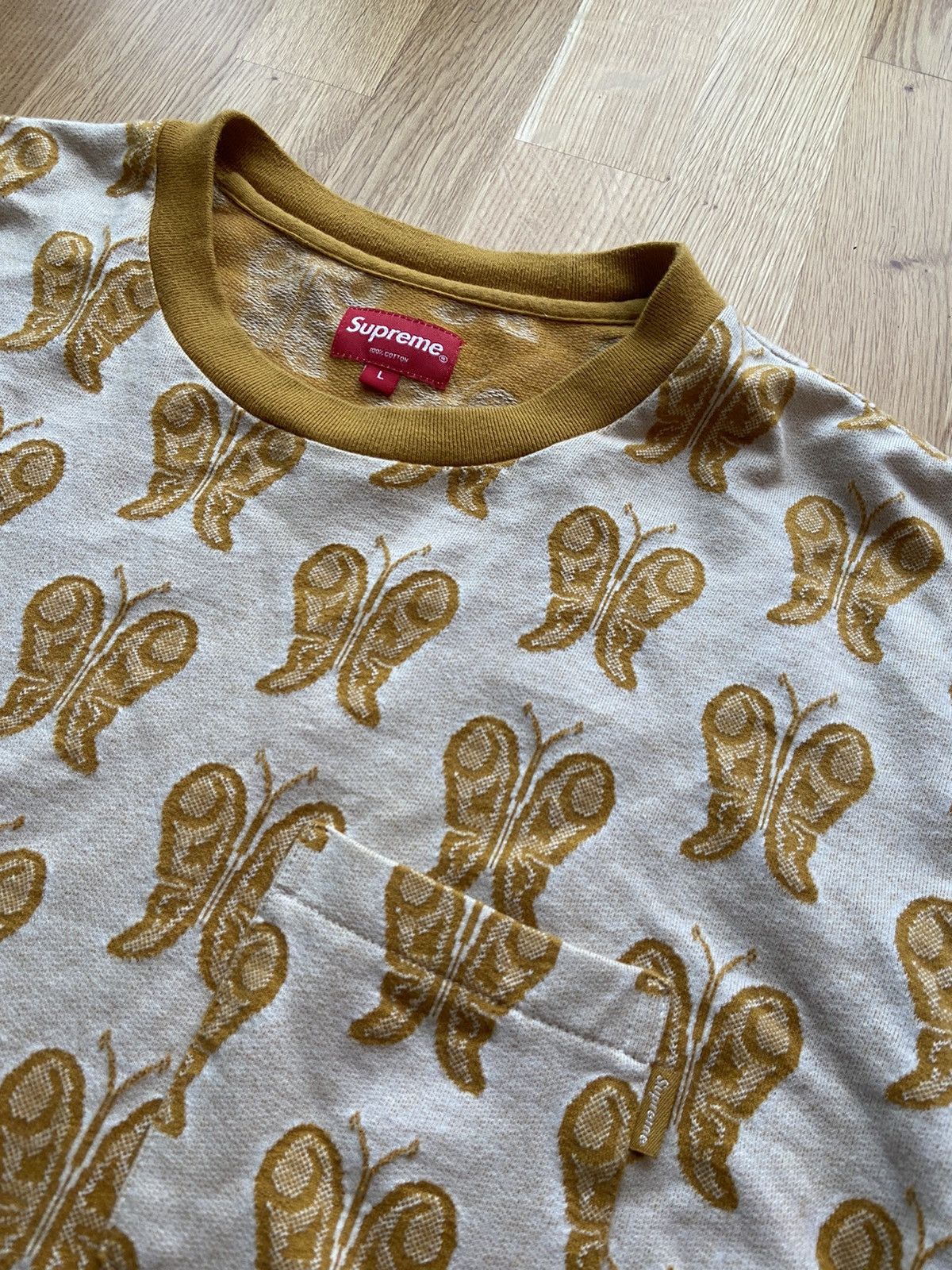 Supreme SS18 Supreme Butterfly Jacquard Top | Grailed
