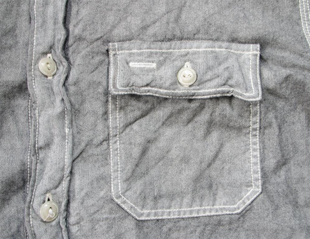 Allsaints ALLSAINTS Over Painted Miner Shirt Long Sleeve with wire Size US S / EU 44-46 / 1 - 2 Thumbnail