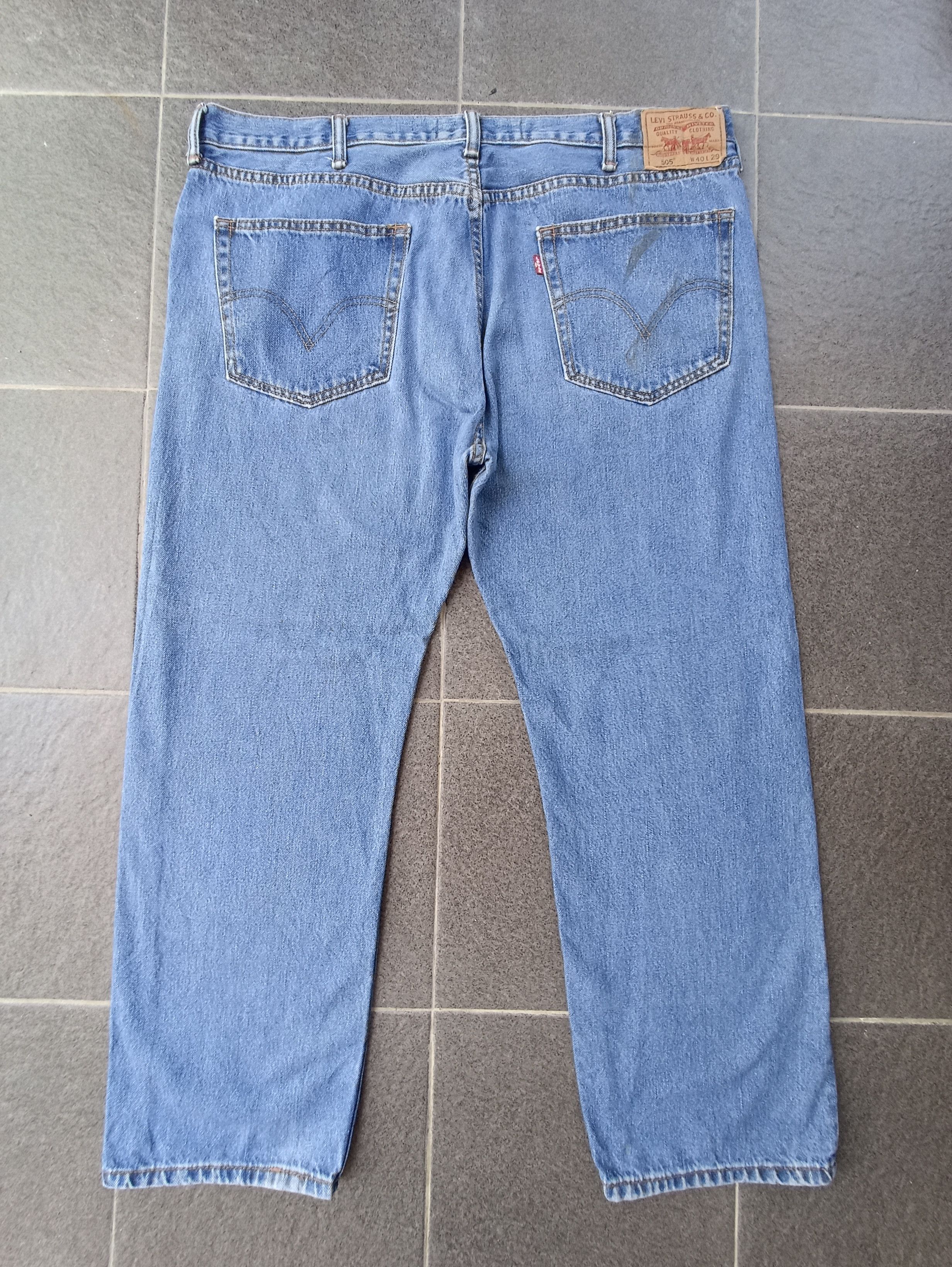 Jean × Levi's × Vintage Levis 550 Regular Fit Jeans - j238 Size US 42 / EU 58 - 2 Thumbnail