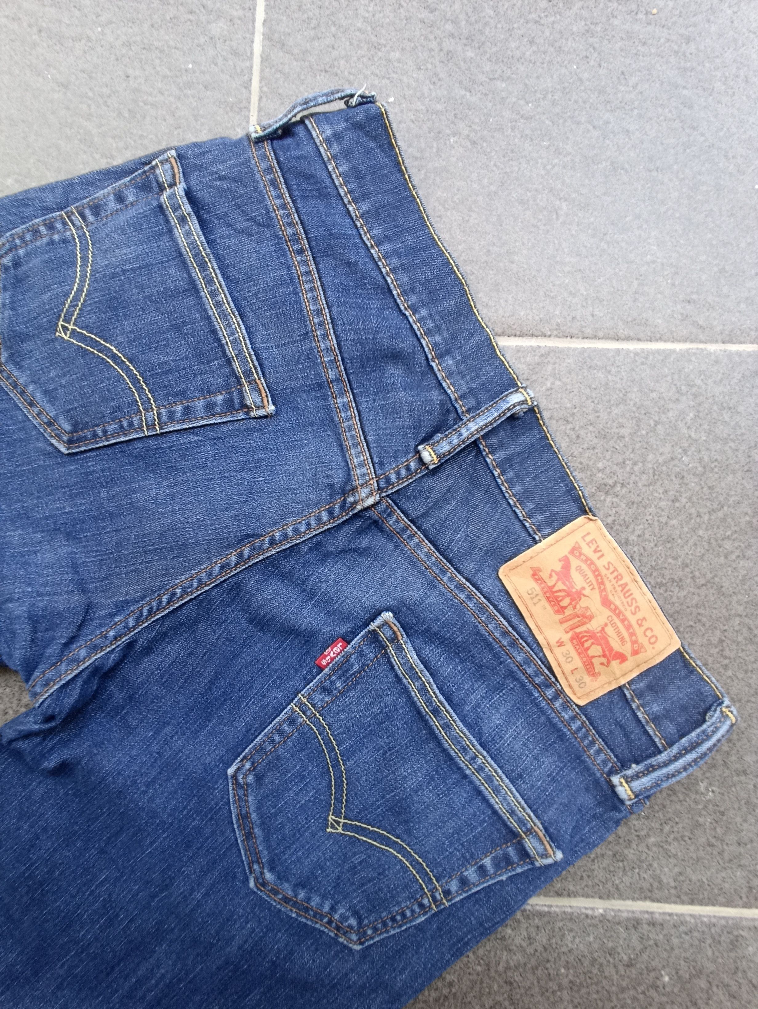 Jean × Levi's × Vintage Vintage Levis 511 Skinny Jeans - J241 Size US 31 - 9 Thumbnail